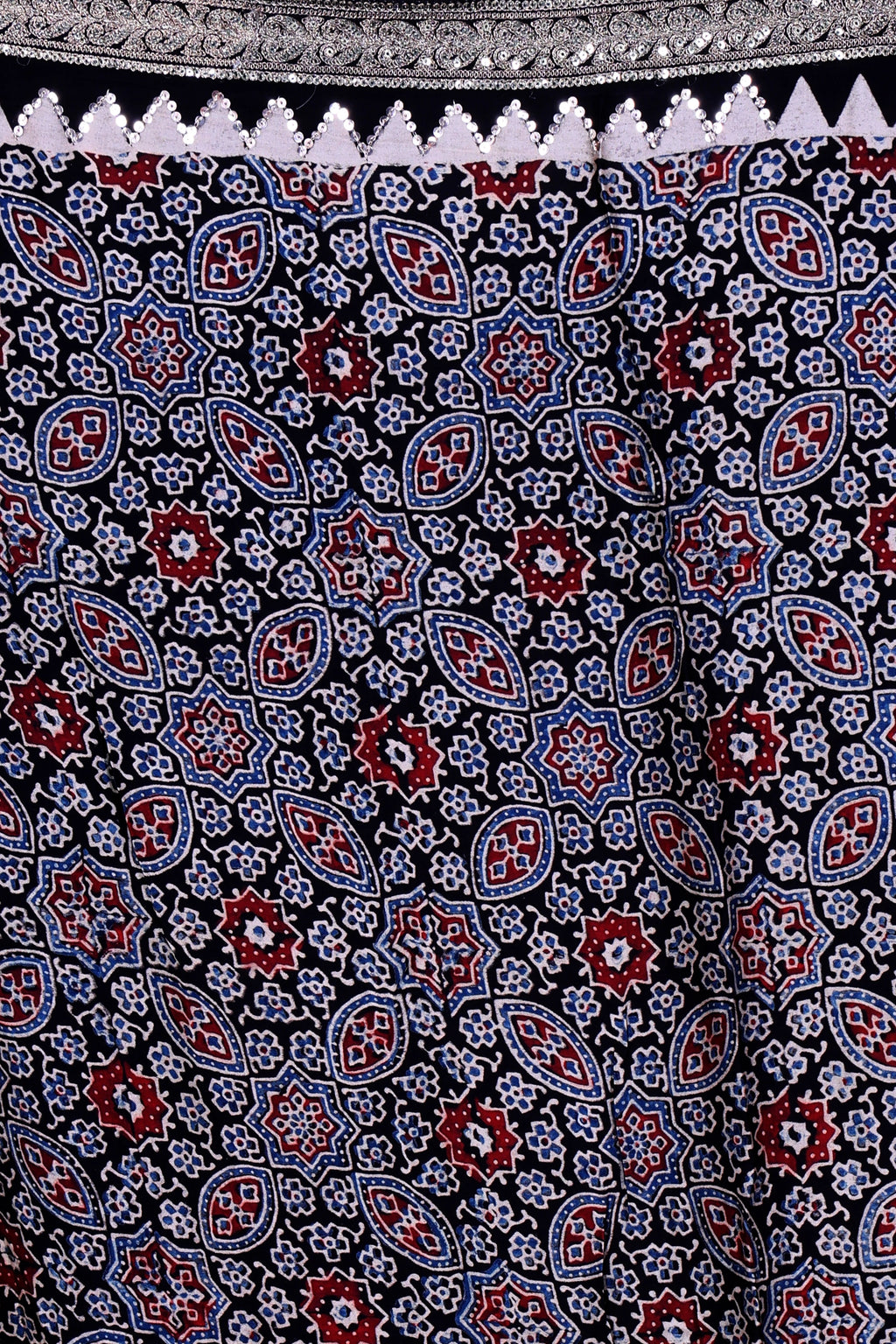 Ajrakh Embroidered