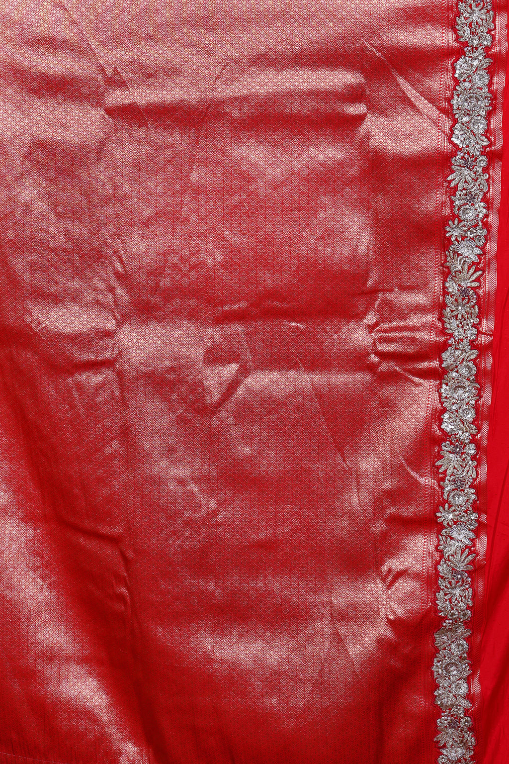 Exclusive Semi Katan With Designer Border