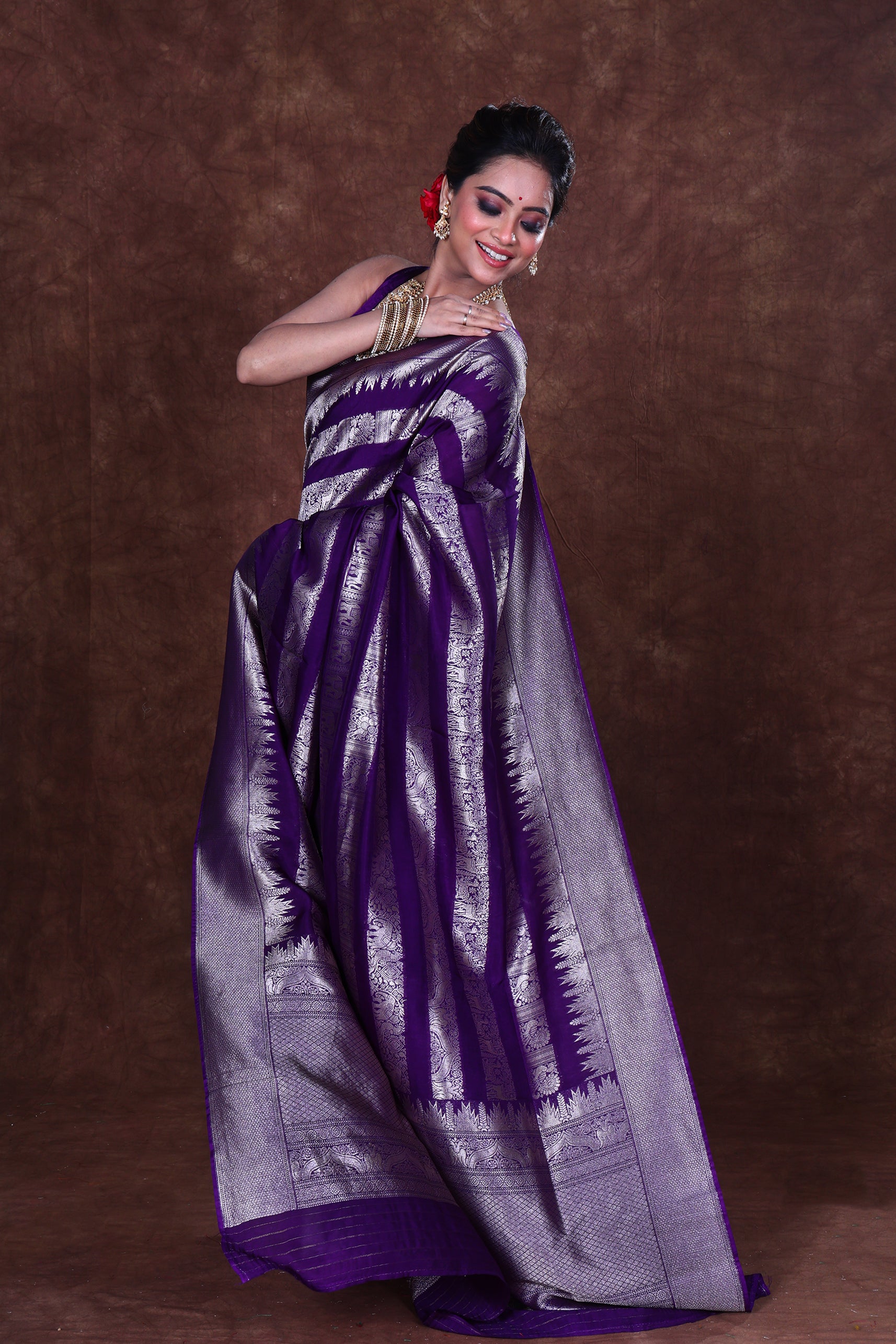 Semi Khaddi Banarasi