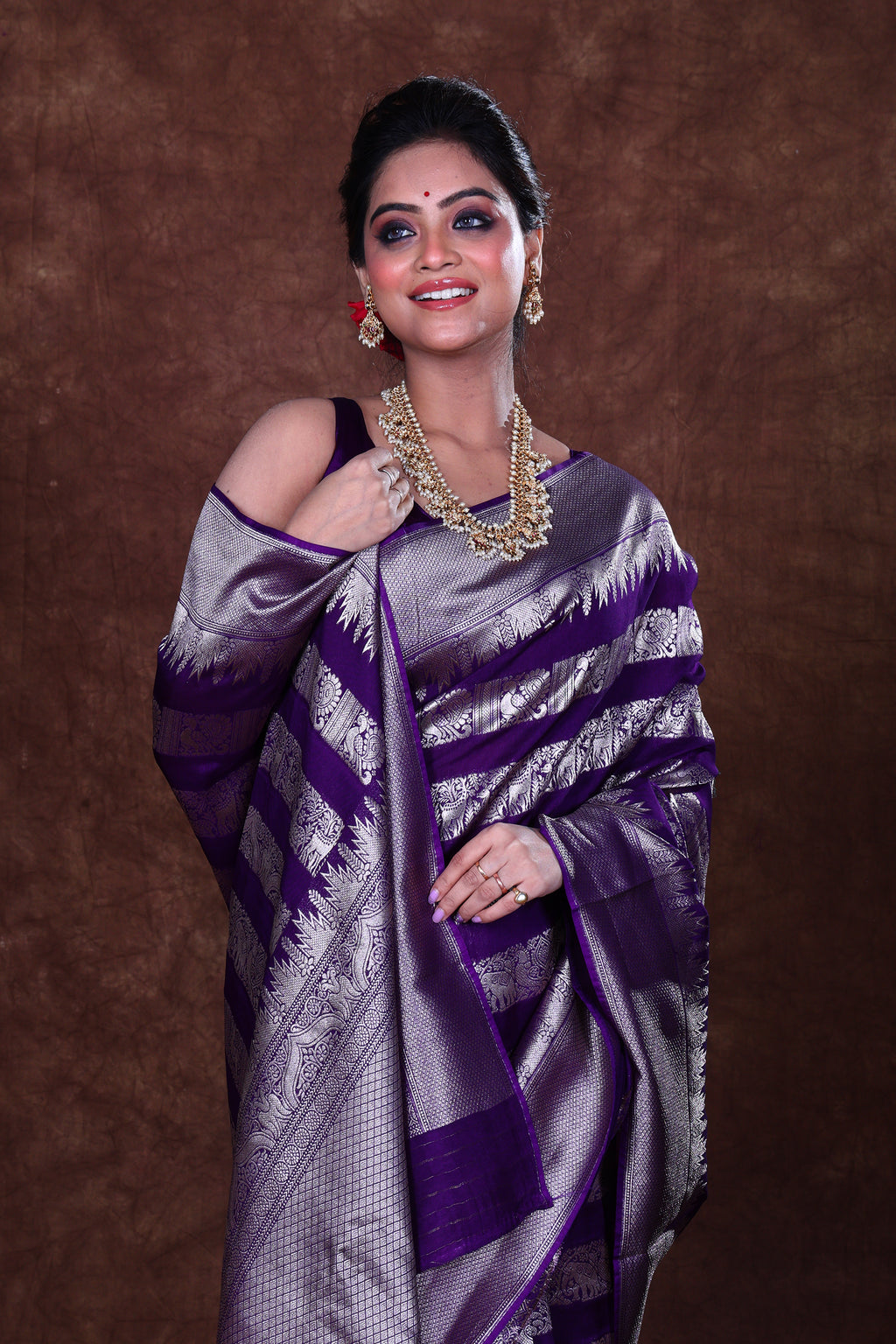 Semi Khaddi Banarasi