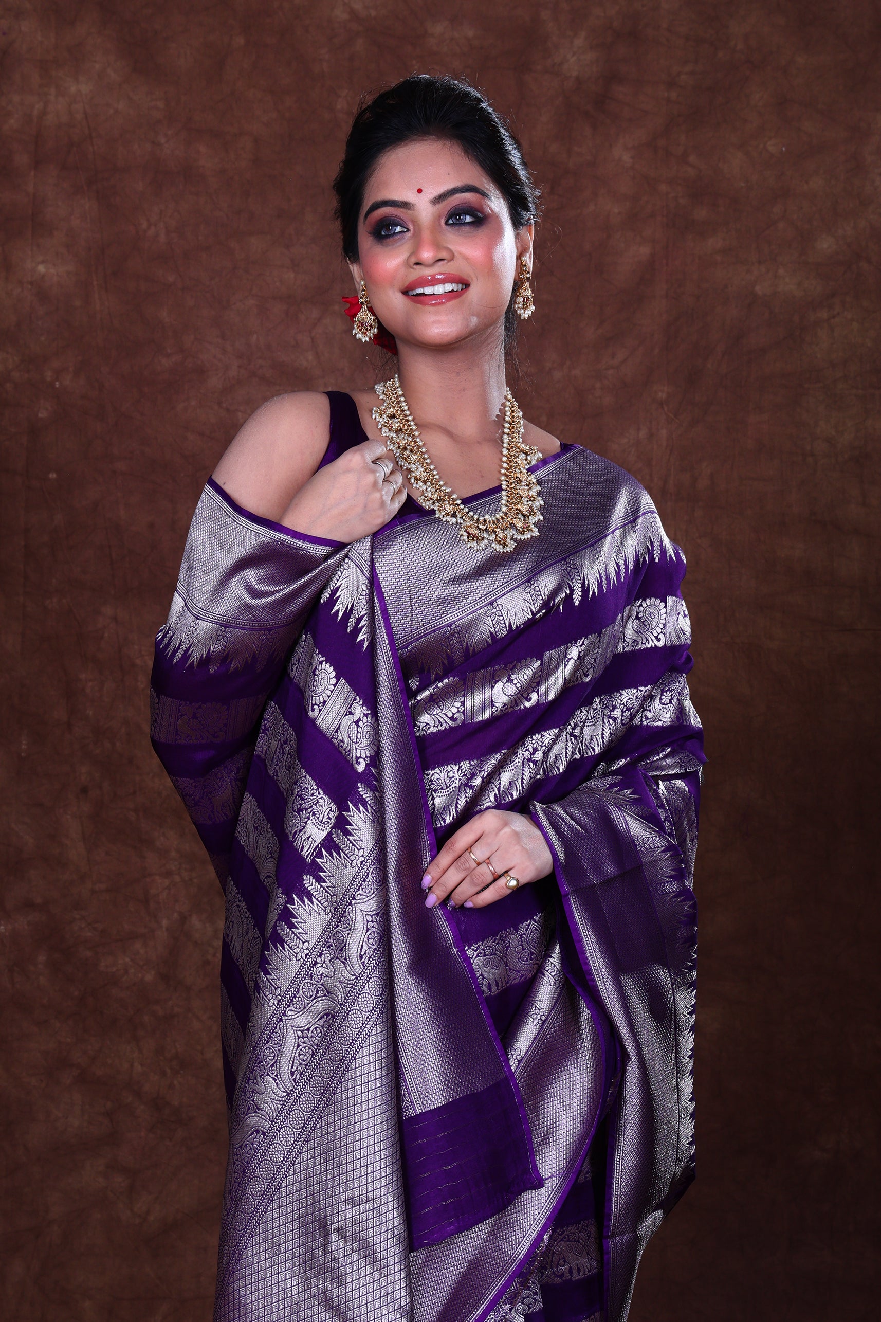 Semi Khaddi Banarasi