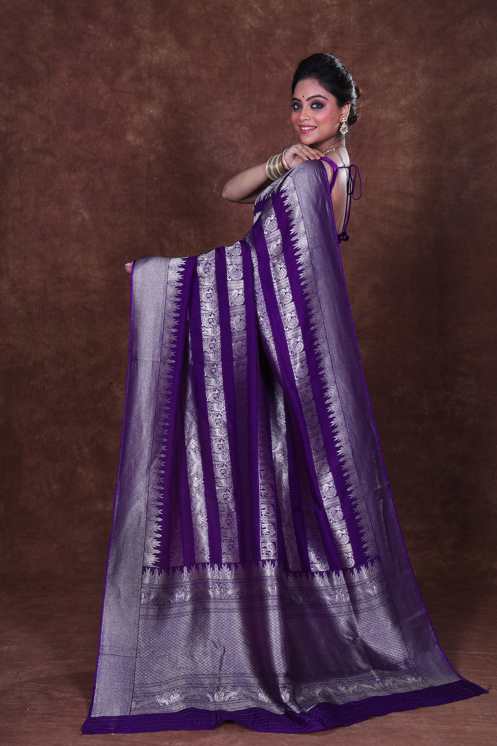 Semi Khaddi Banarasi