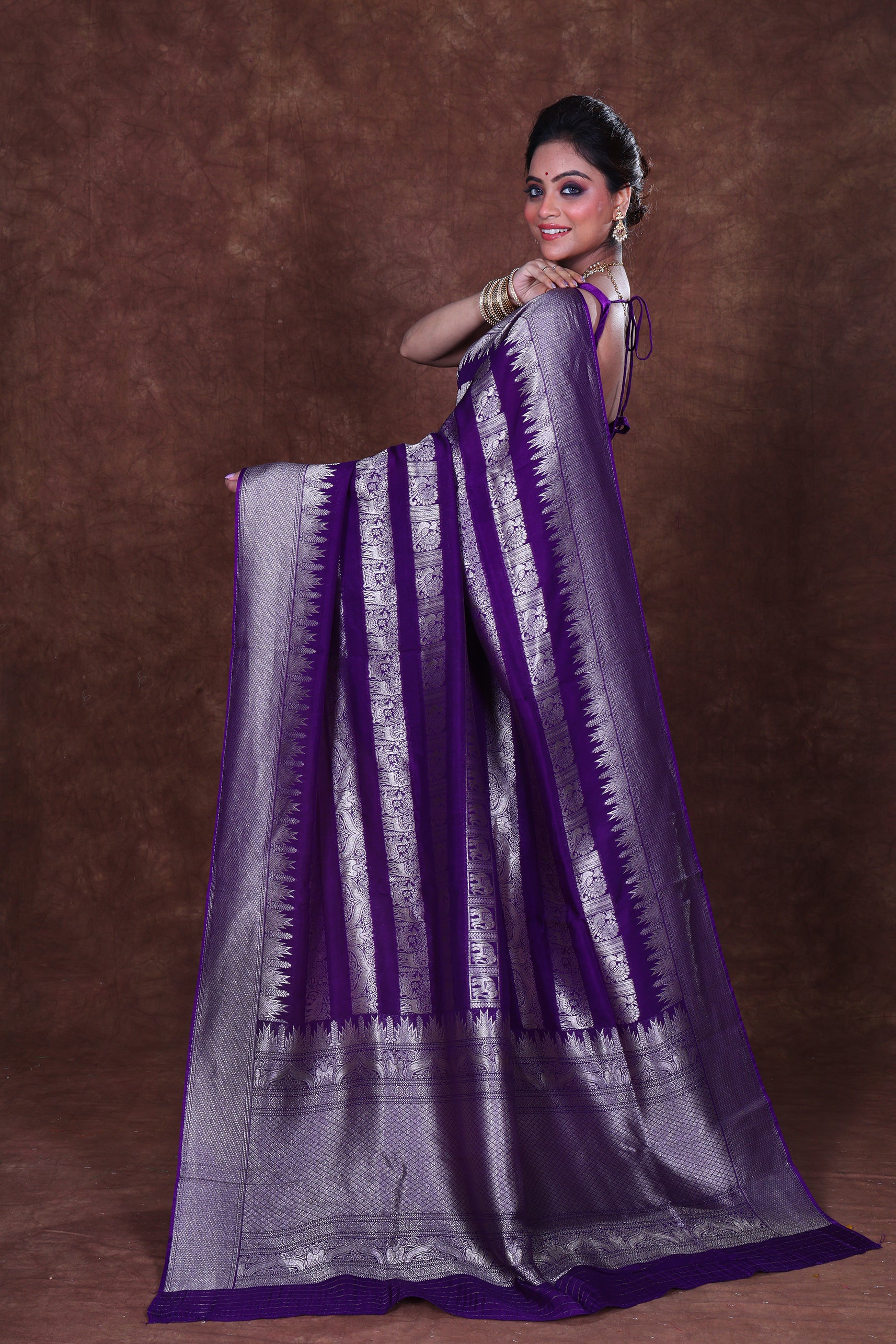 Semi Khaddi Banarasi