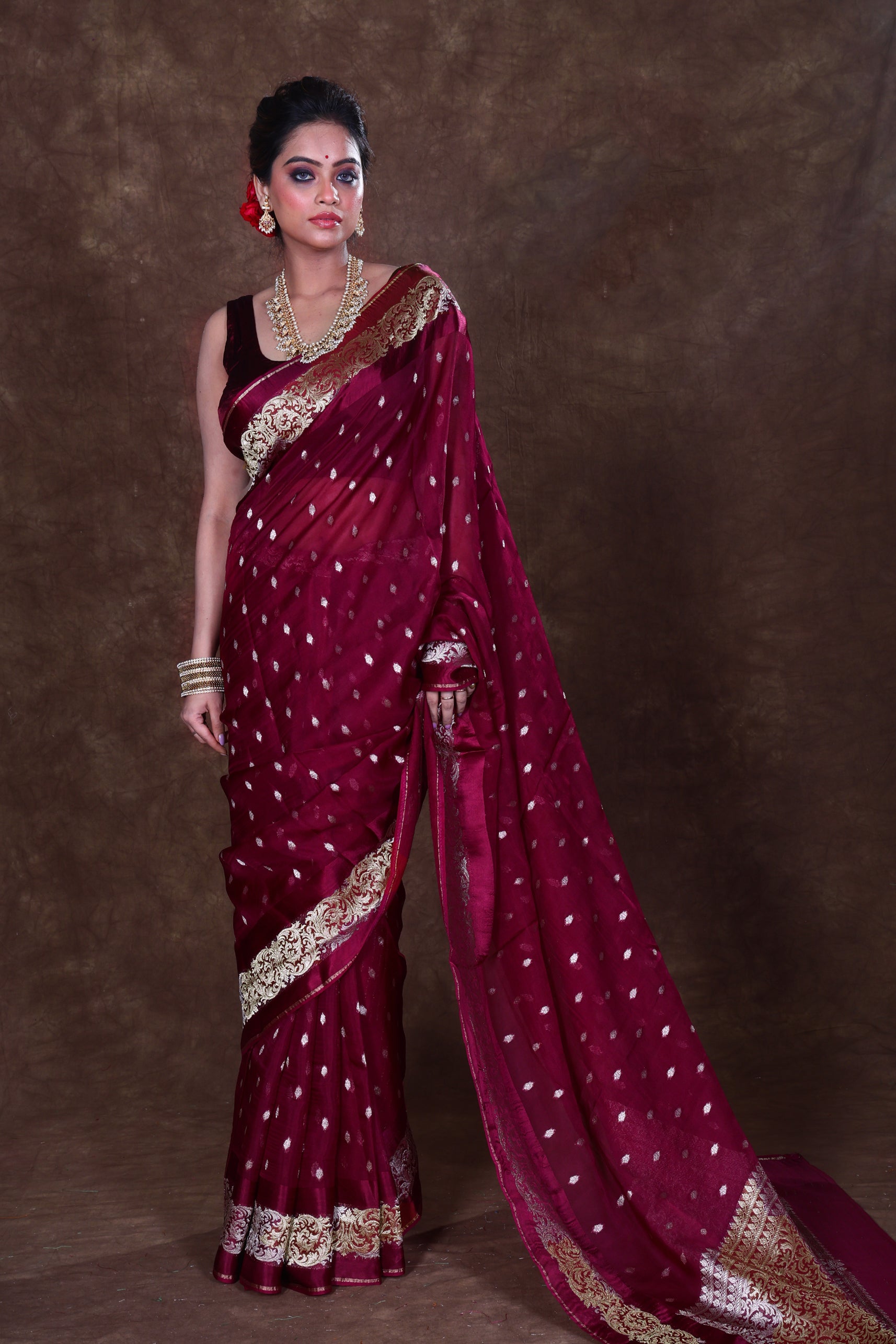 Semi Kora Katan Banarasi