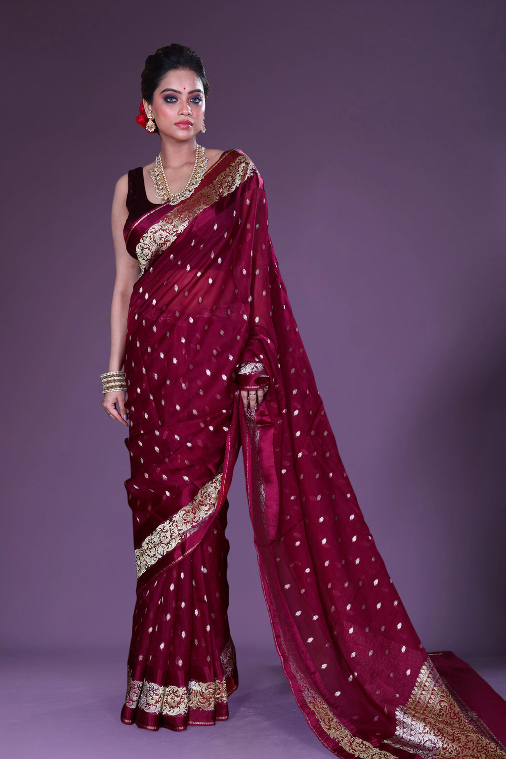Semi Kora Katan Banarasi