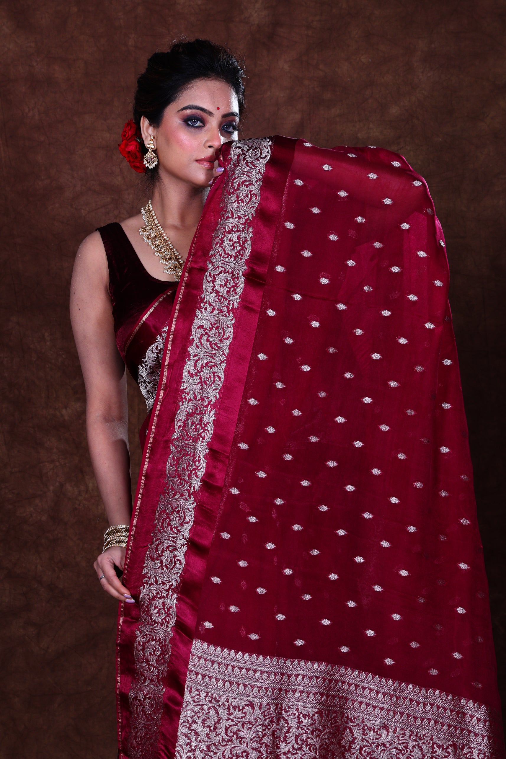 Semi Kora Katan Banarasi