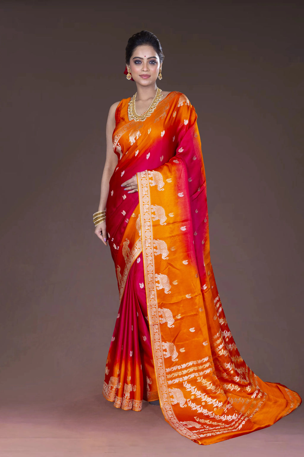Shaded Semi Mashru