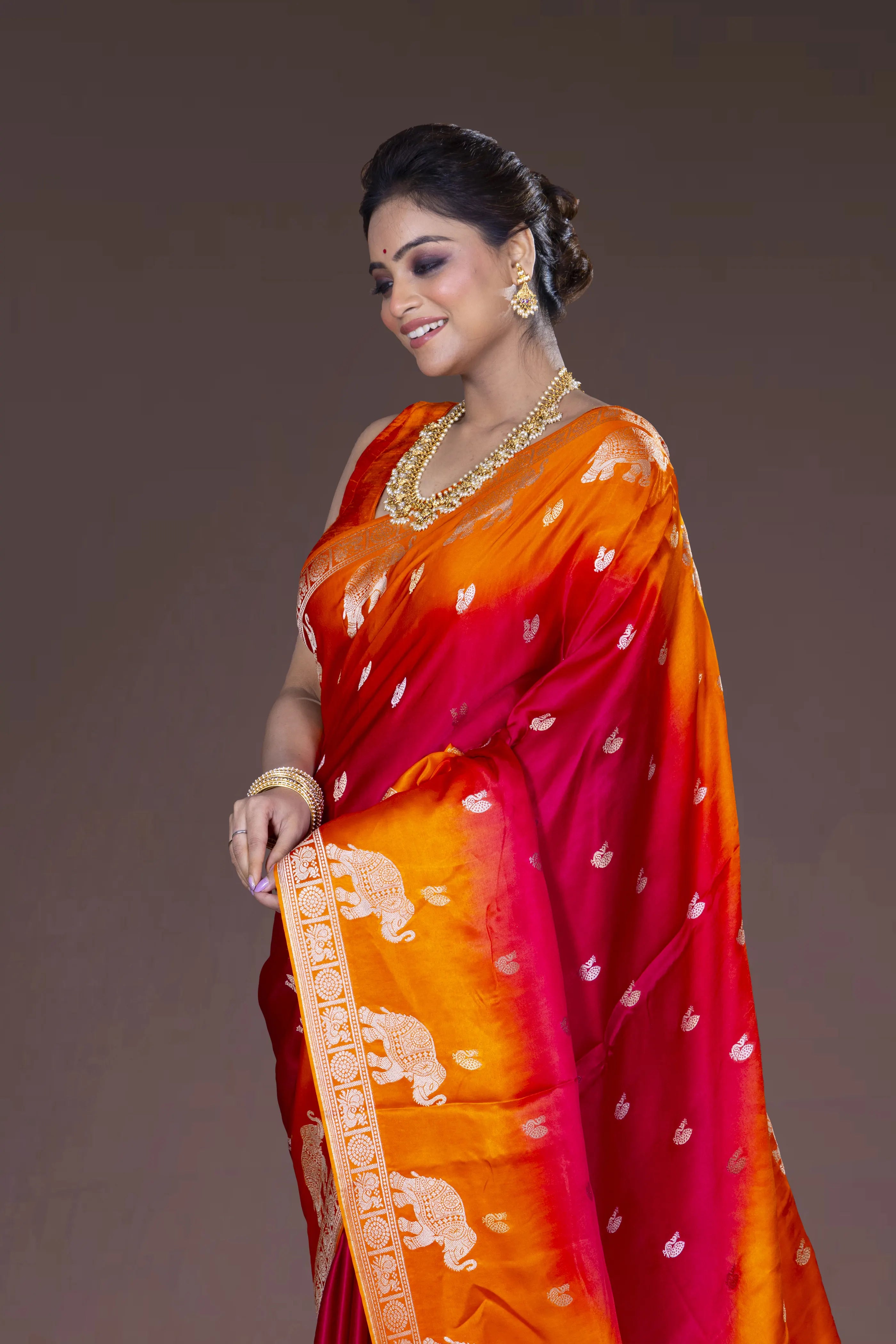 Shaded Semi Mashru