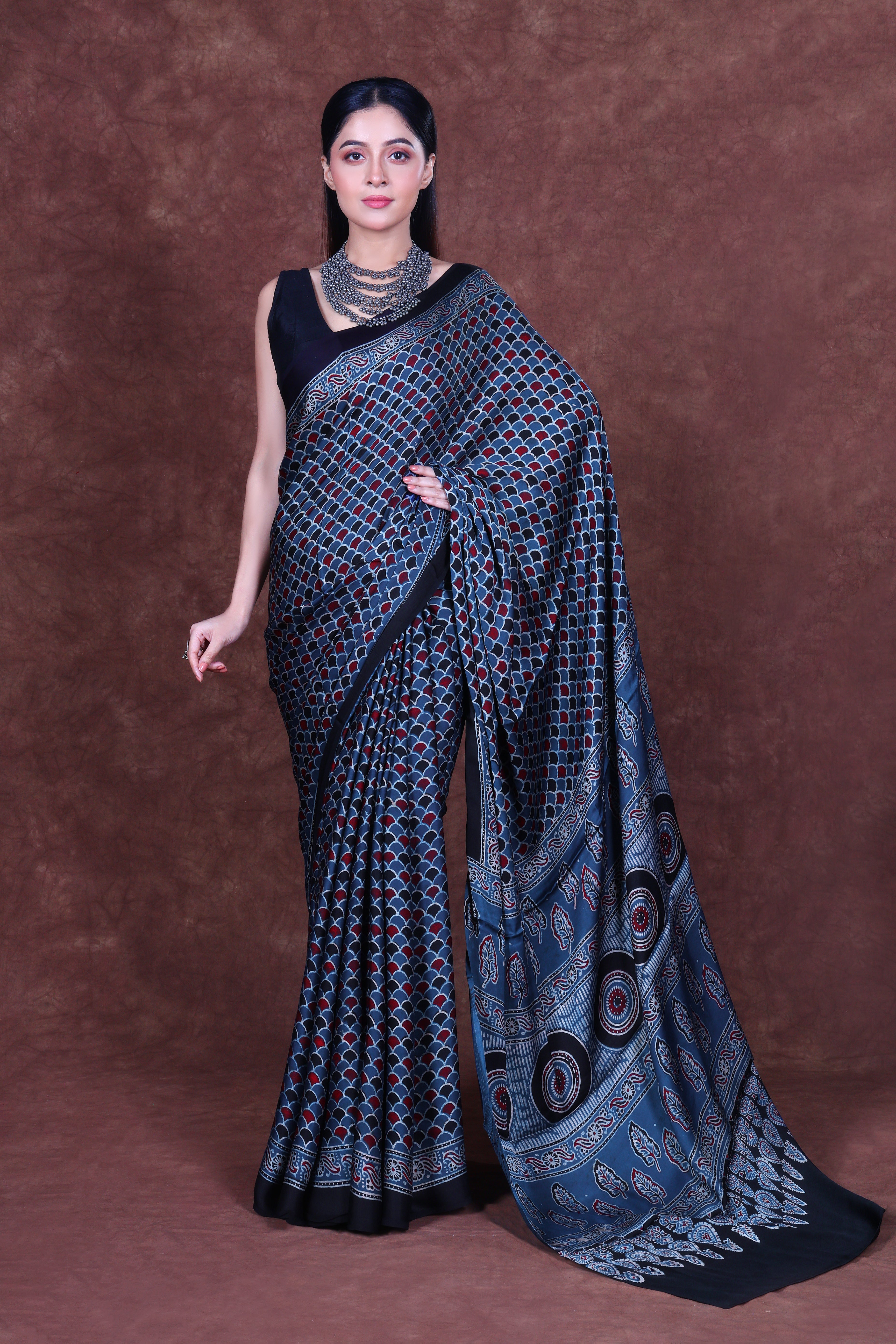 Ajrak Modal Silk