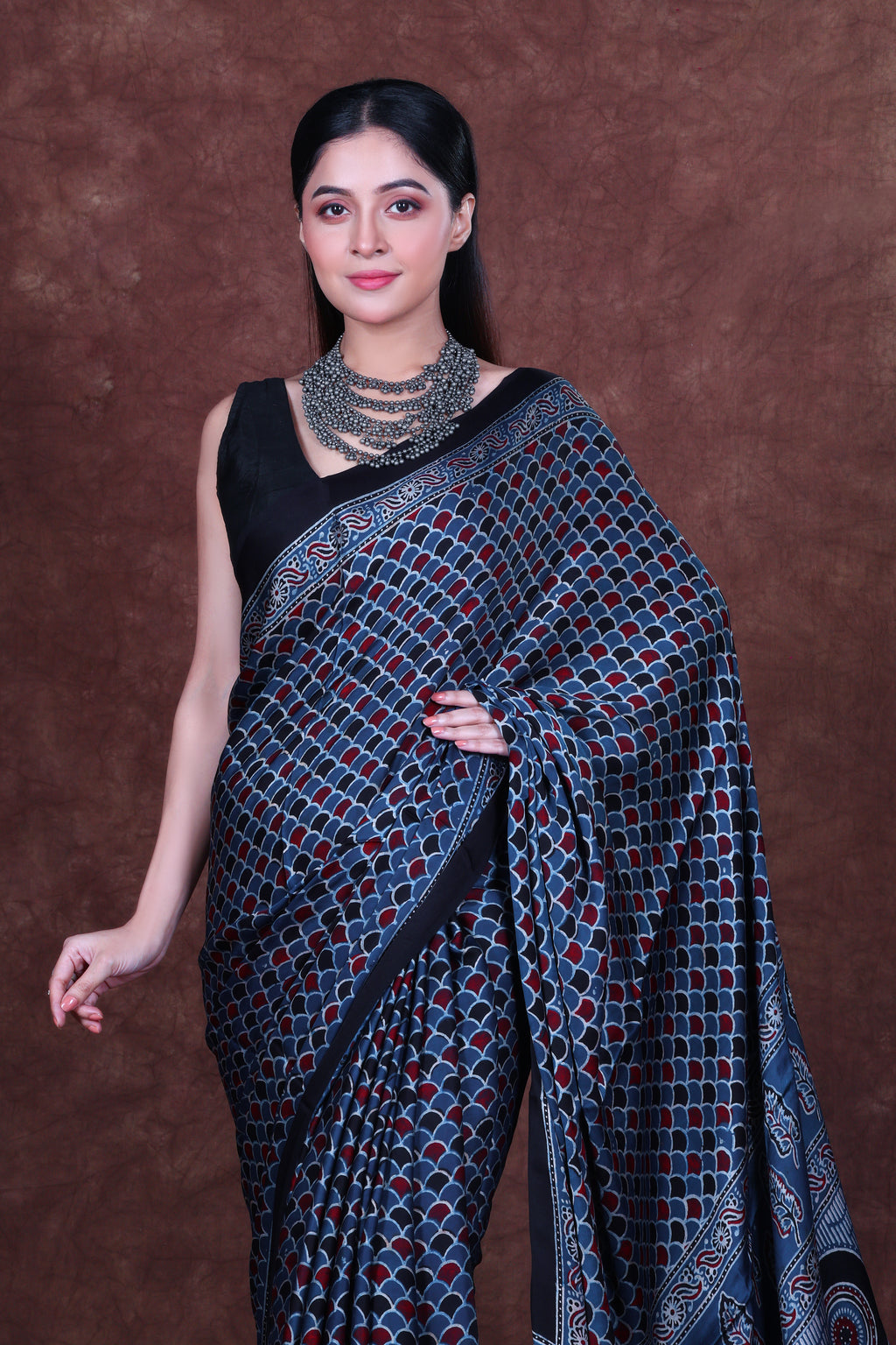 Ajrak Modal Silk