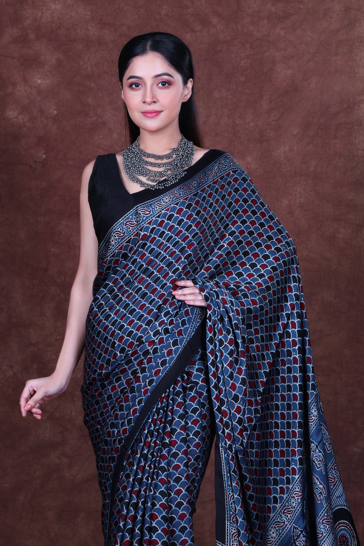 Ajrak Modal Silk