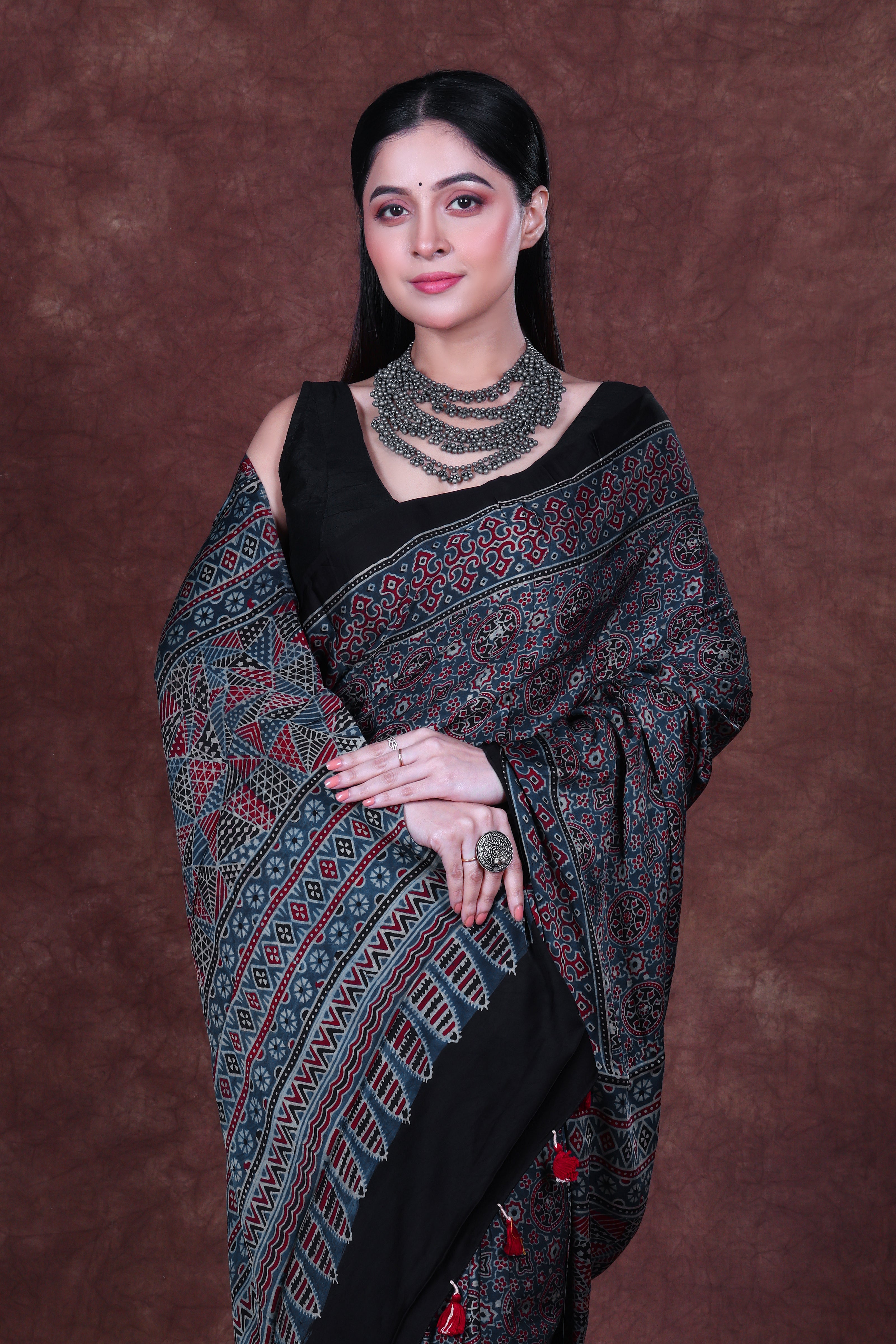 Ajrak Modal Silk