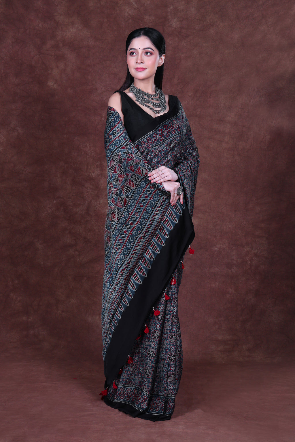 Ajrak Modal Silk