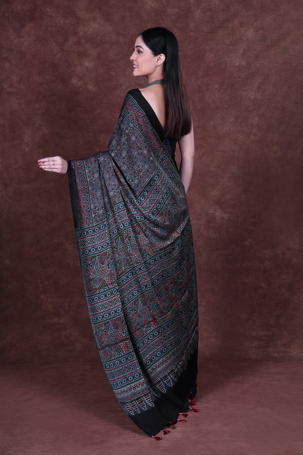 Ajrak Modal Silk