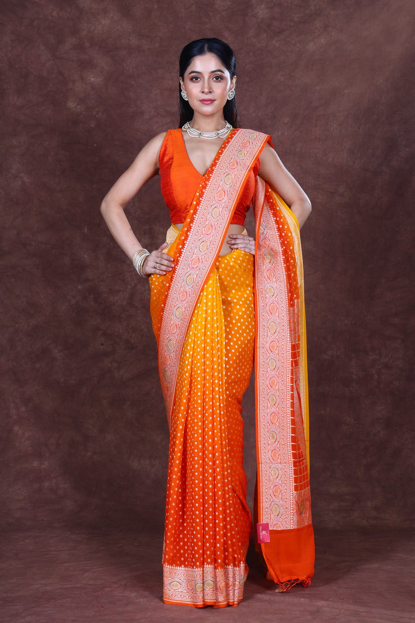 Shaded Khaddi Banarasi