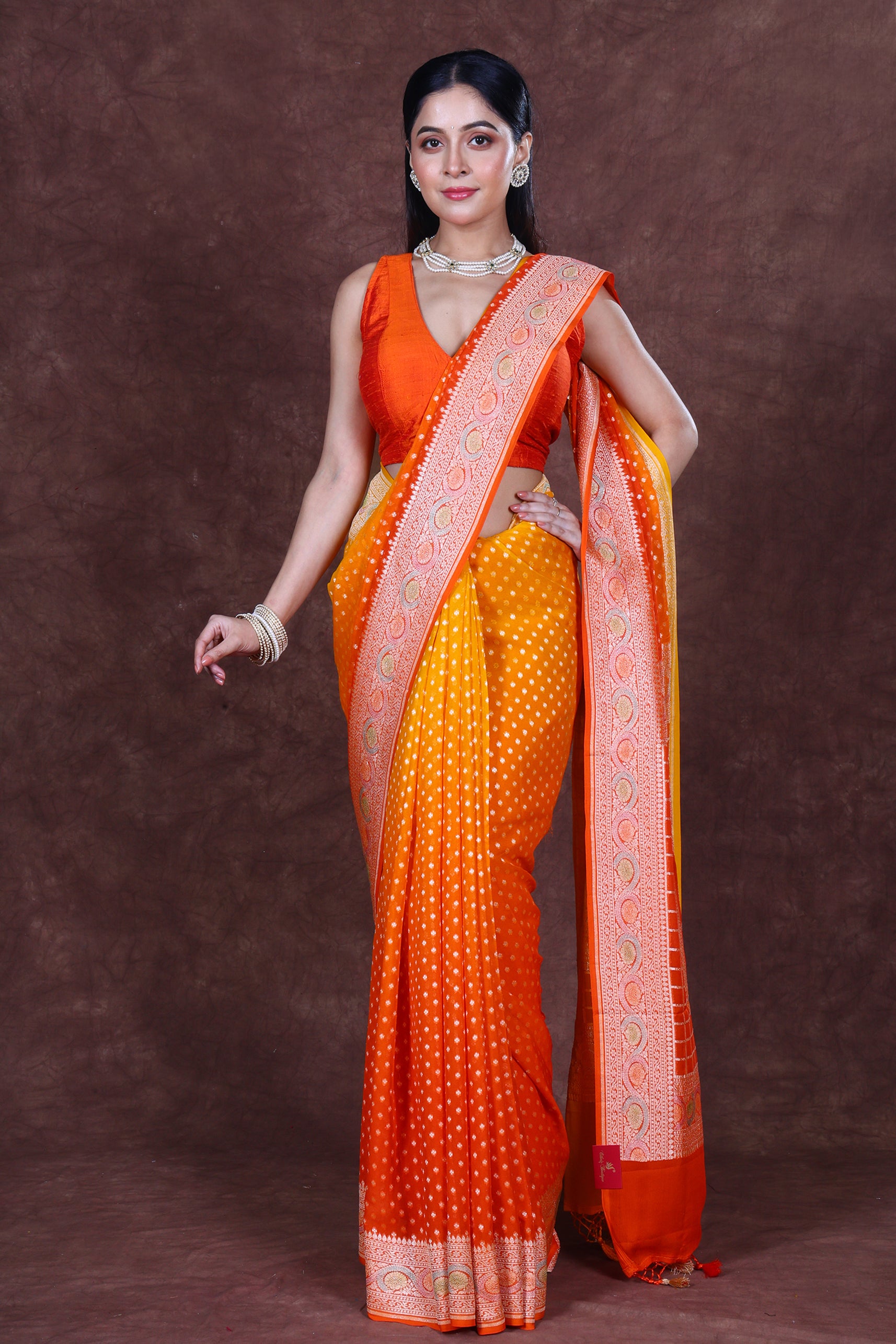 Shaded Khaddi Banarasi