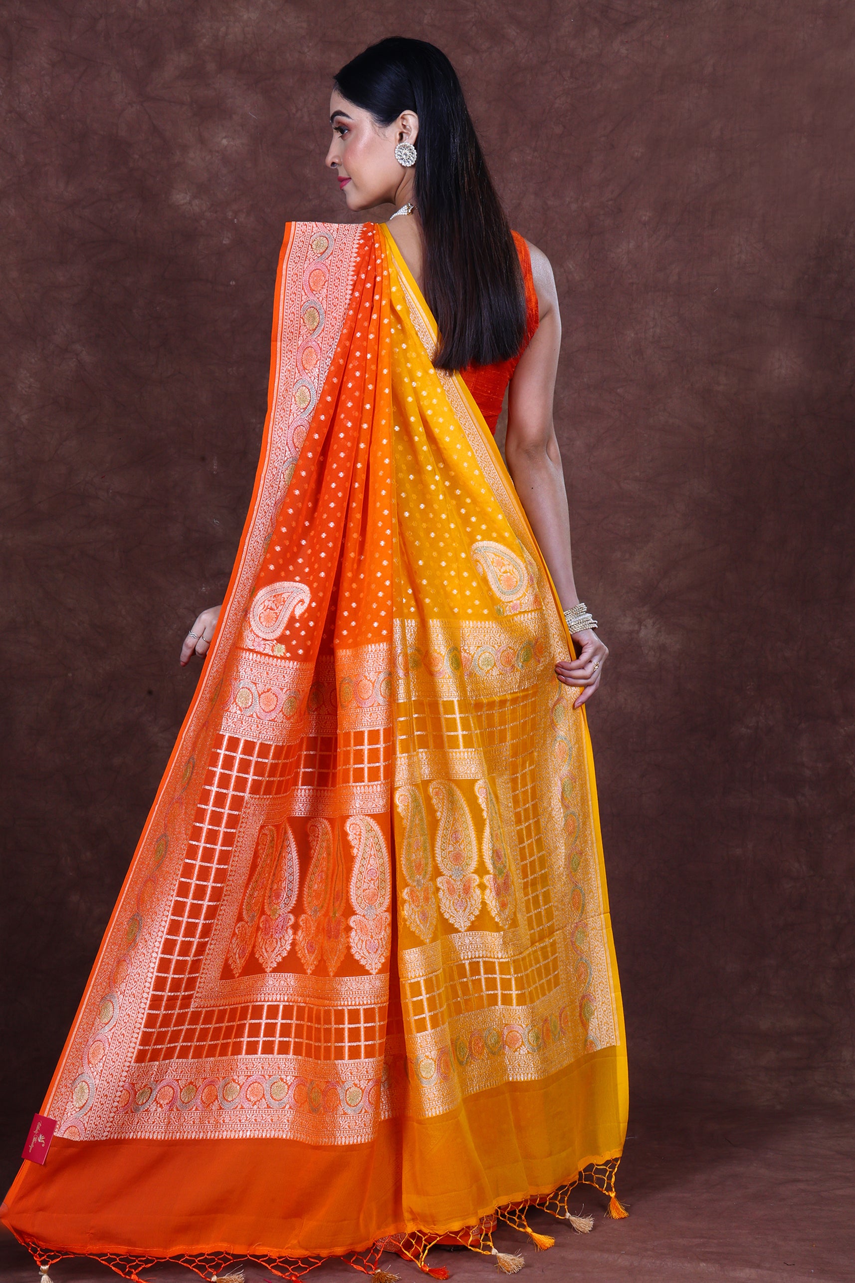 Shaded Khaddi Banarasi