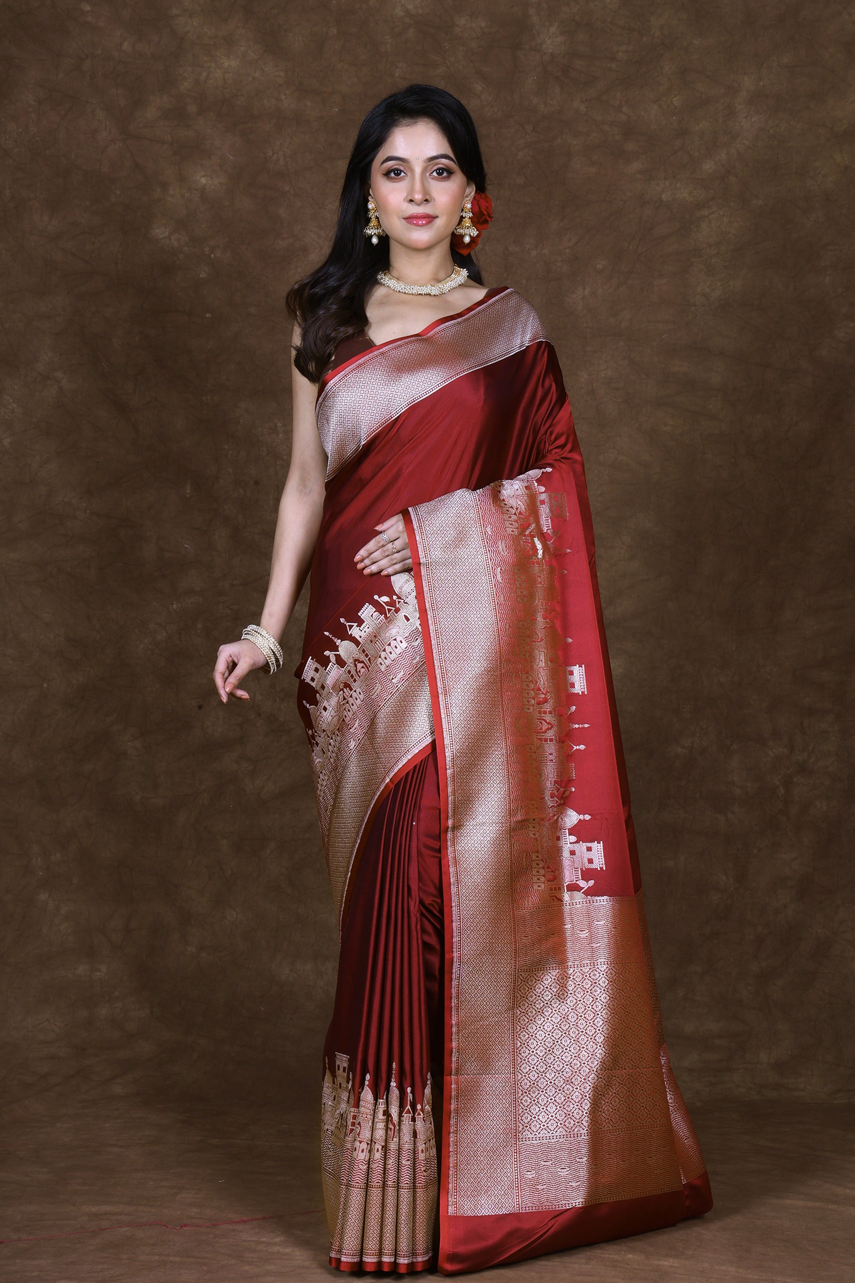 Semi Ghat Katan Banarasi