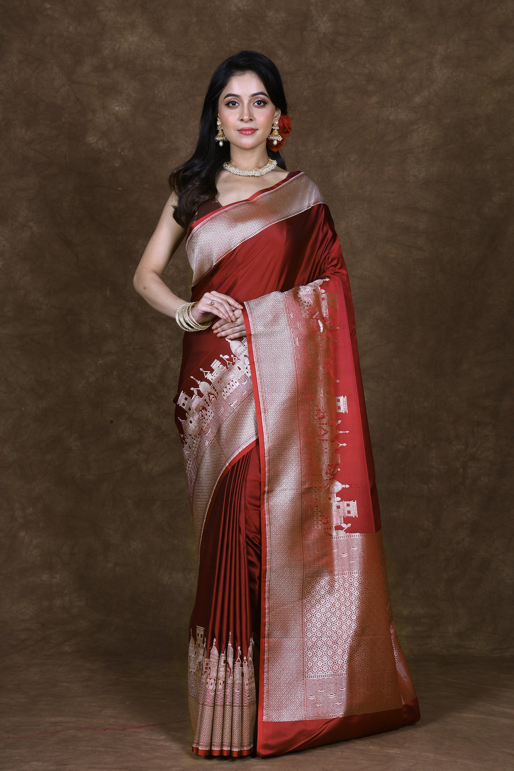 Semi Ghat Katan Banarasi