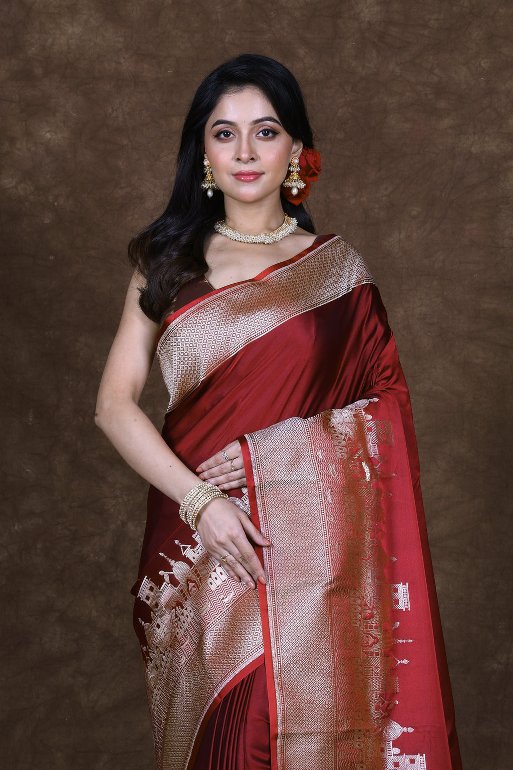 Semi Ghat Katan Banarasi