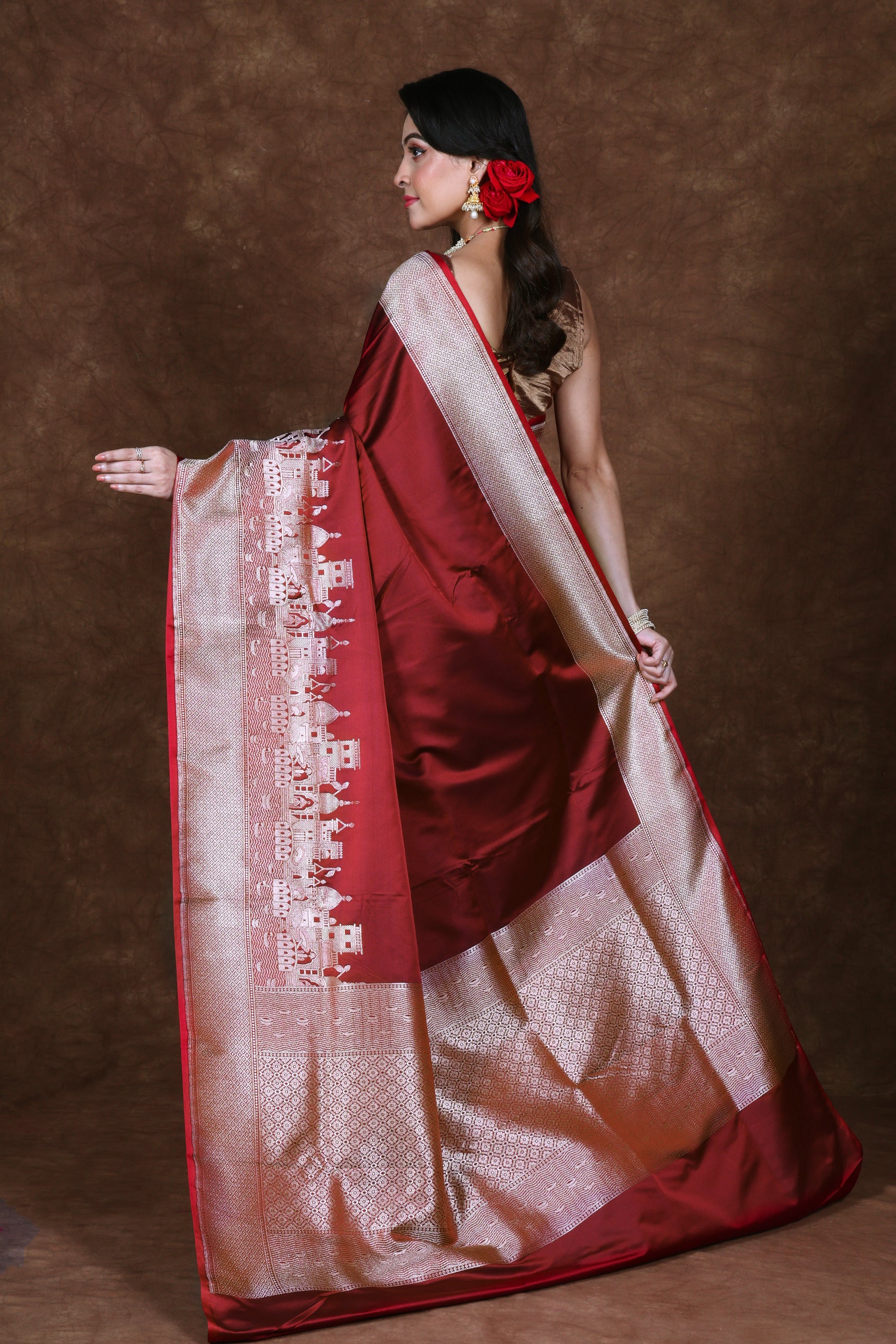 Semi Ghat Katan Banarasi