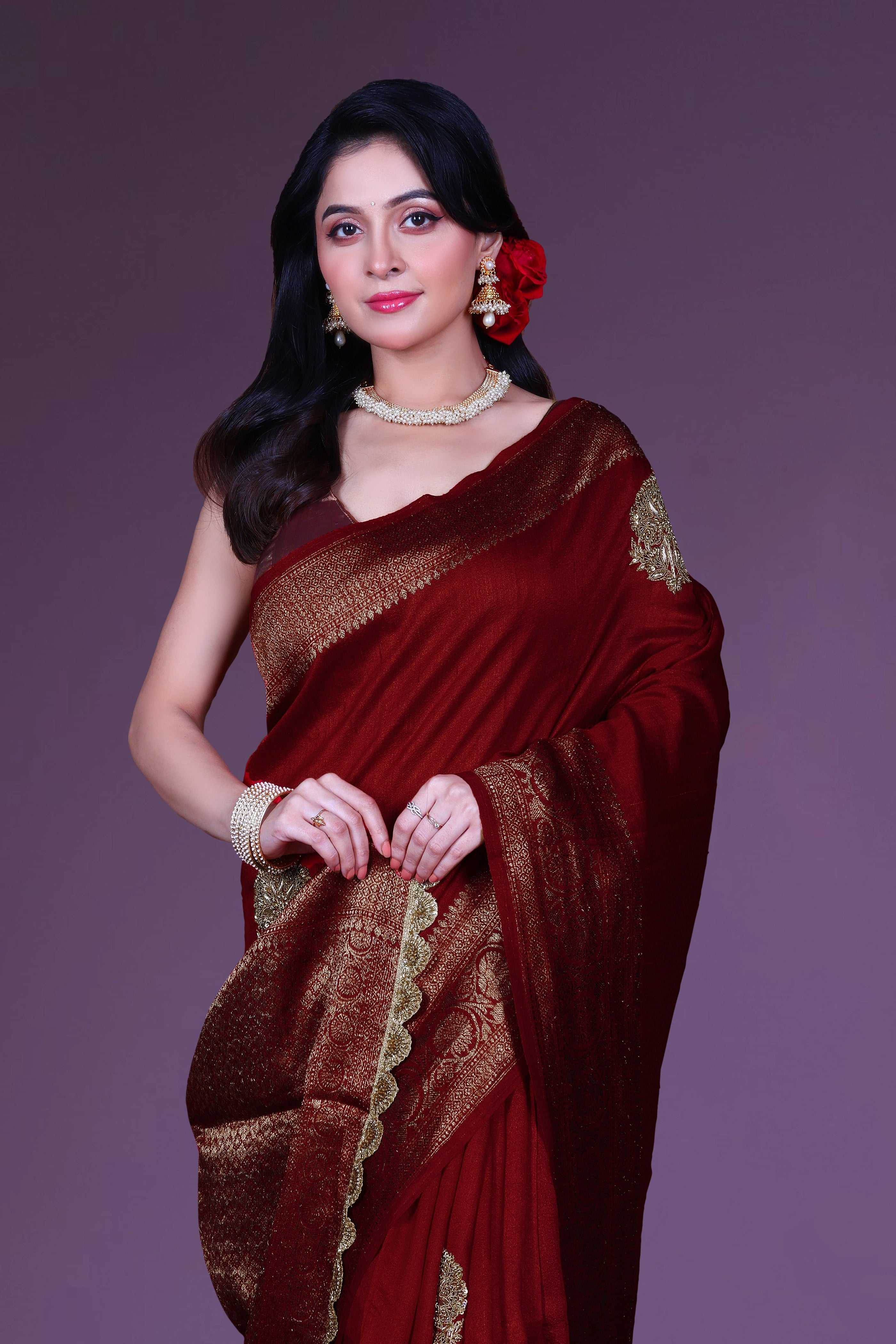Tussar Zardosi