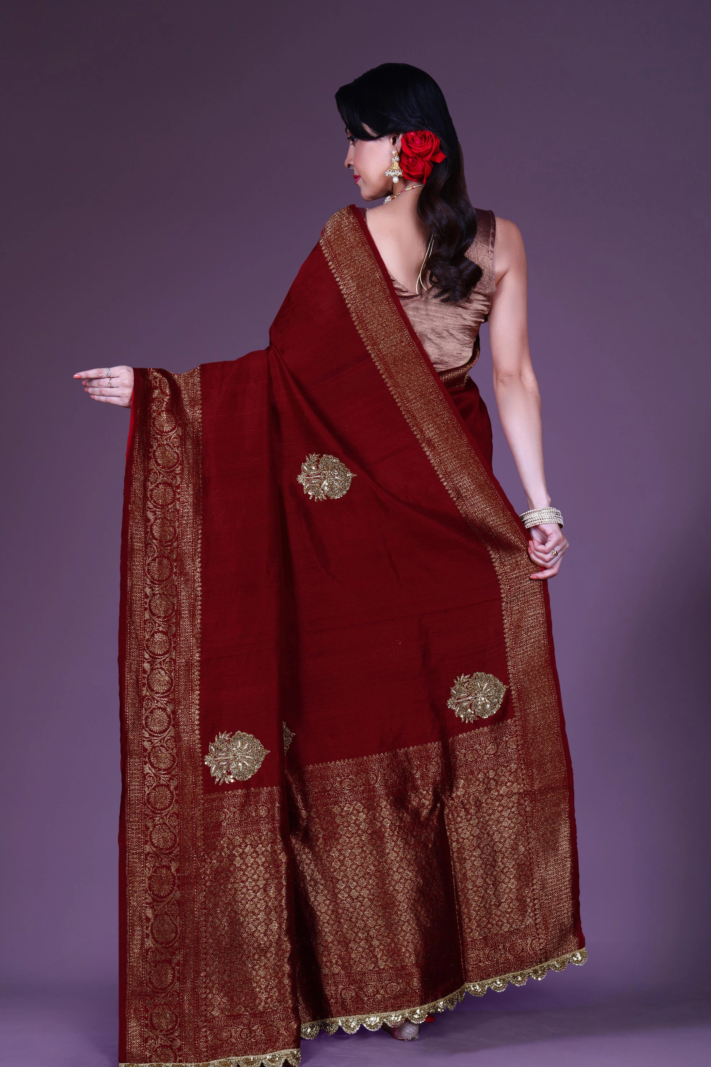 Tussar Zardosi