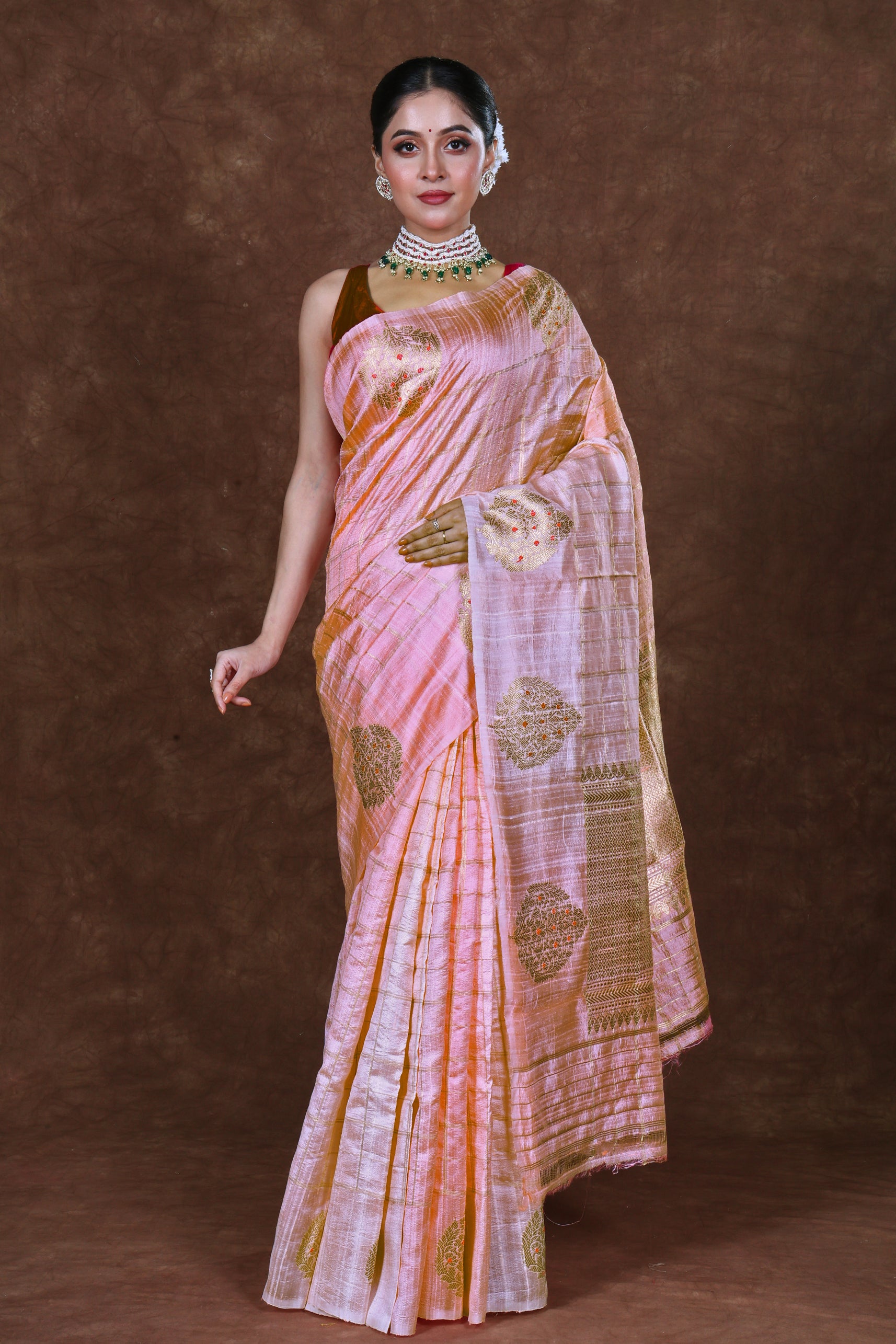 Shaded Raw Silk Banarasi