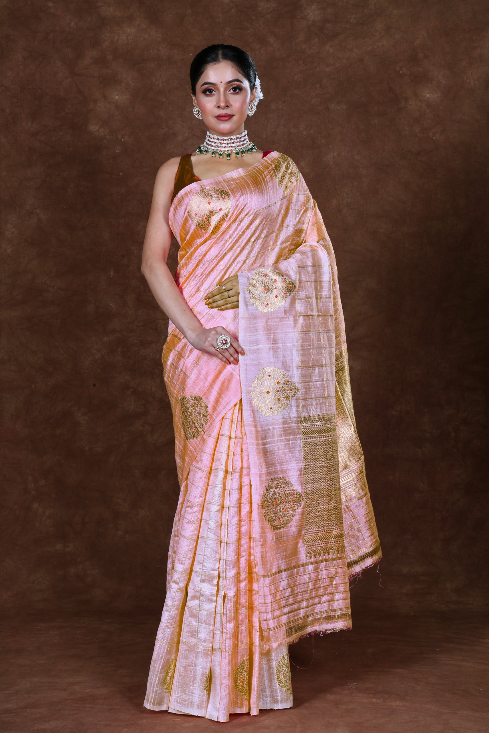 Shaded Raw Silk Banarasi
