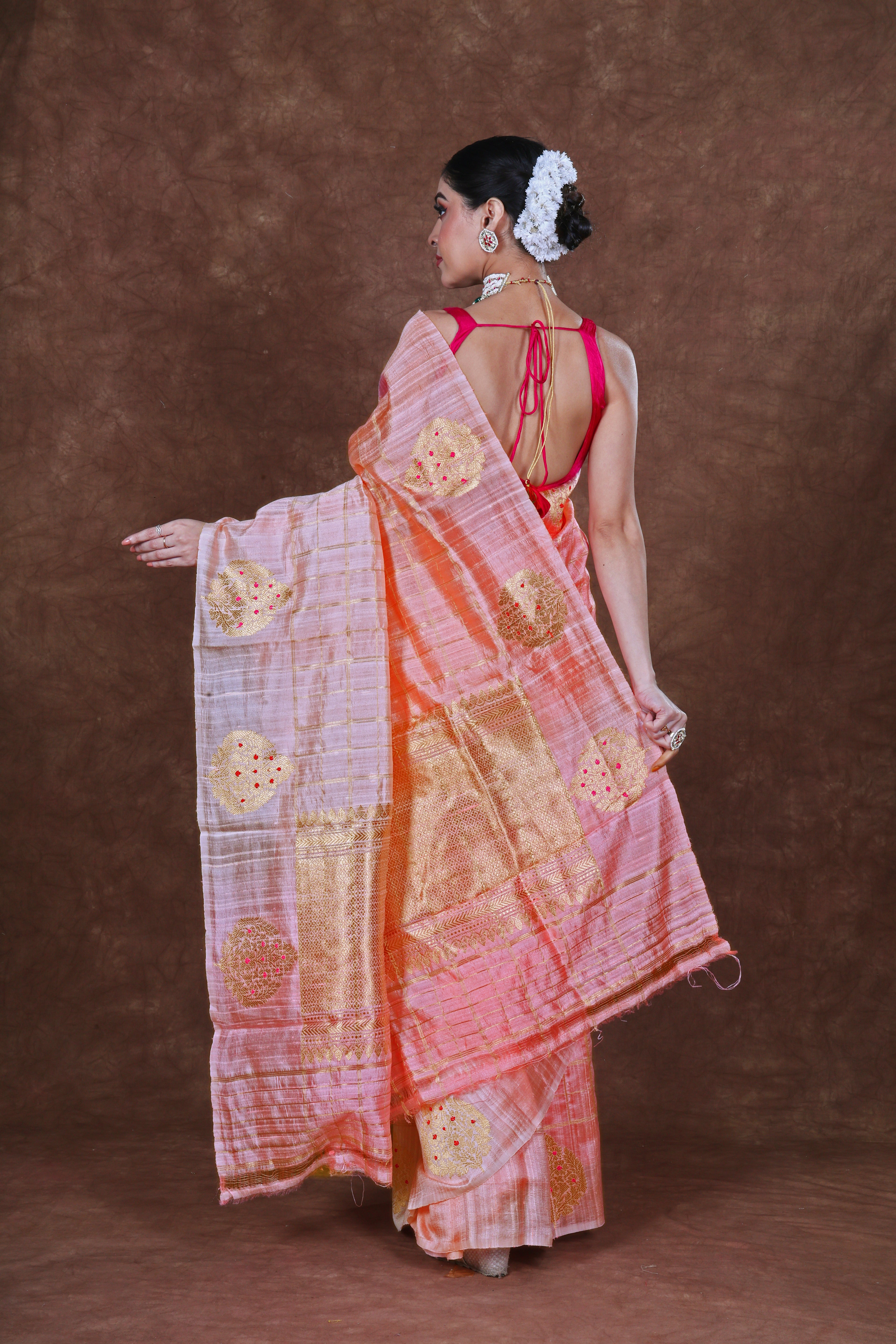 Shaded Raw Silk Banarasi