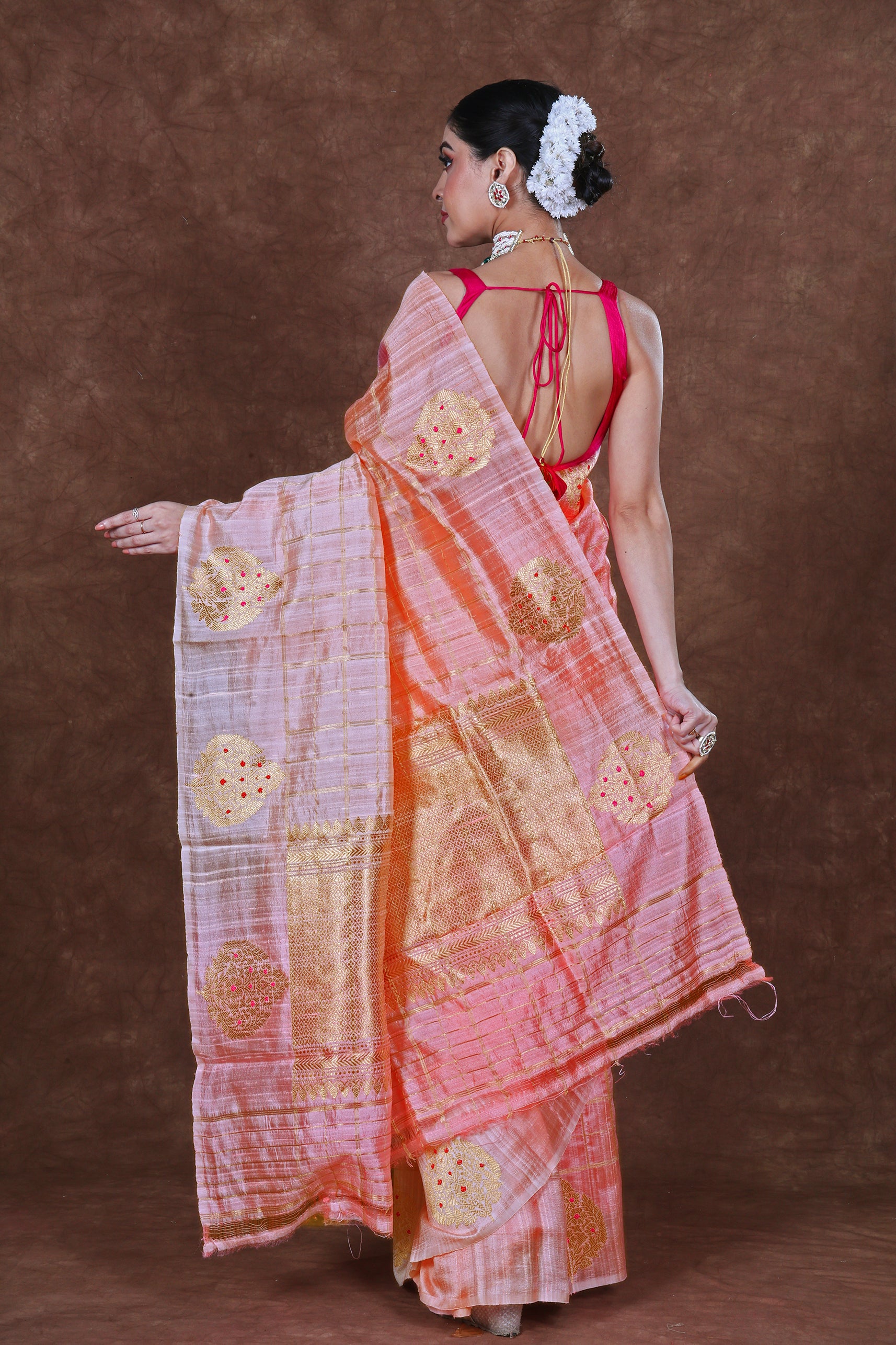 Shaded Raw Silk Banarasi