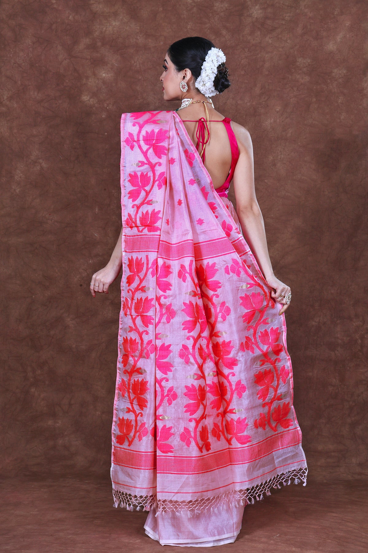 Tussar Jamdani