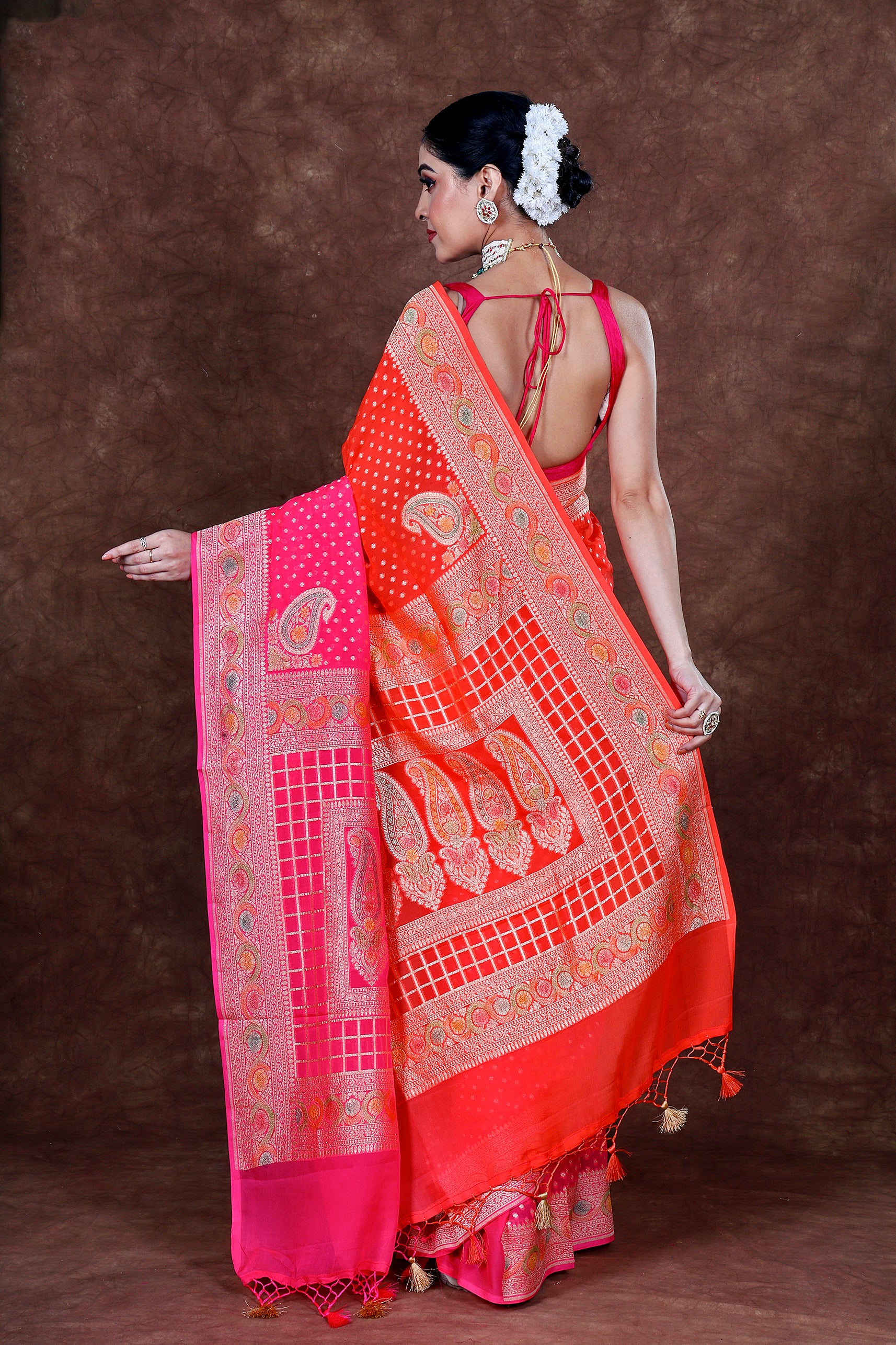 Shaded Khaddi Banarasi