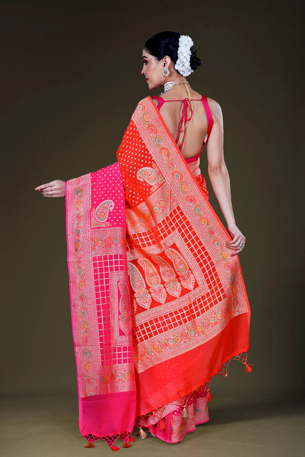 Shaded Khaddi Banarasi