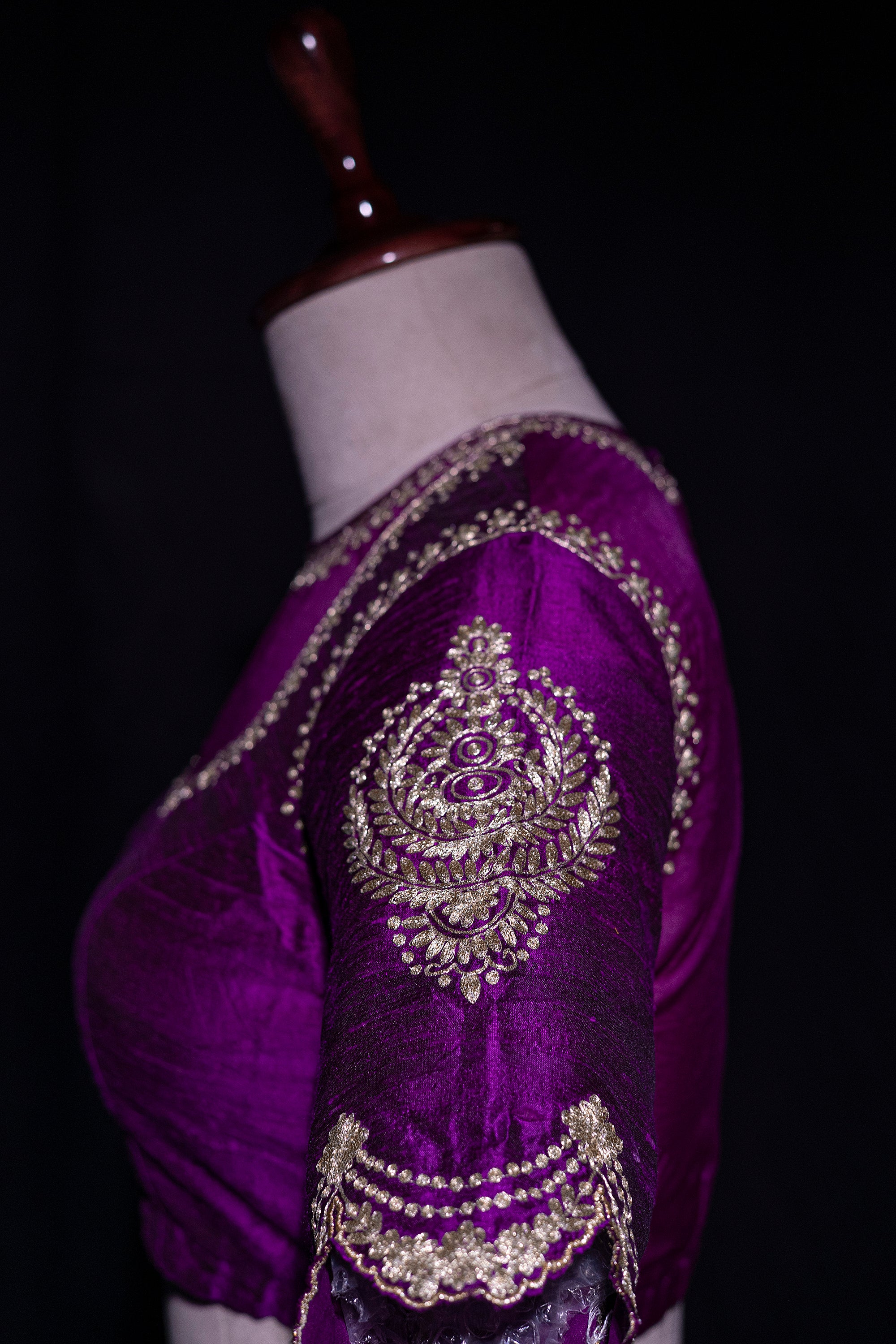 Raw Silk Pitazari Work