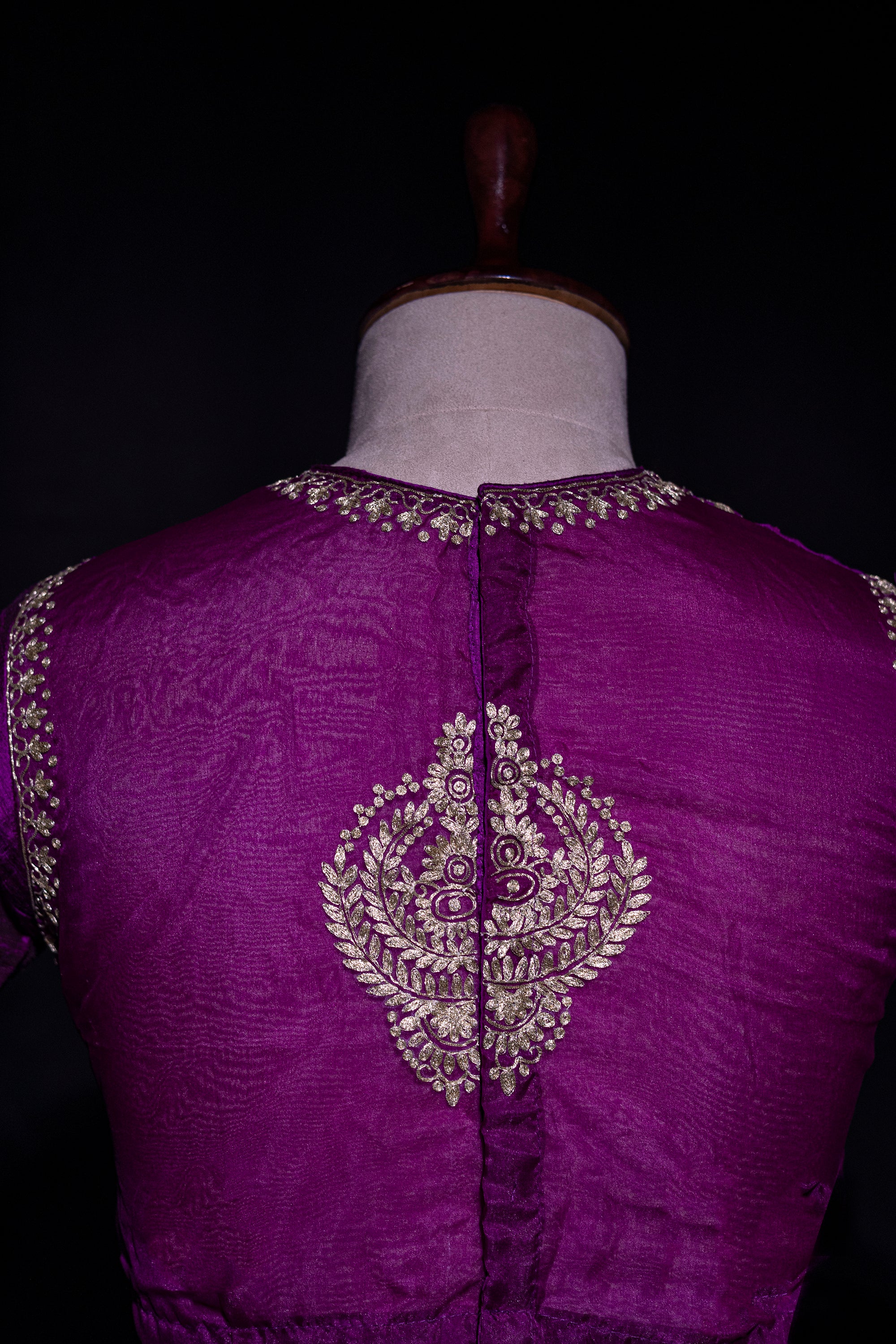 Raw Silk Pitazari Work