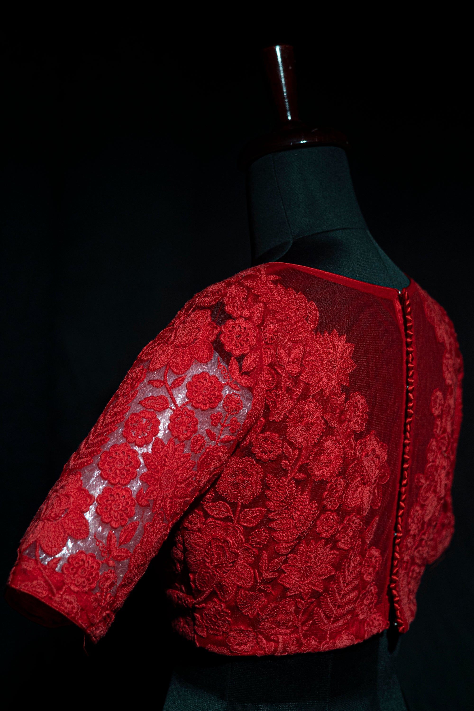 Net Embroidery Blouse