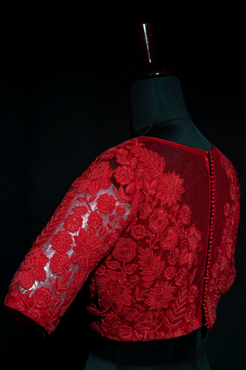 Net Embroidery Blouse