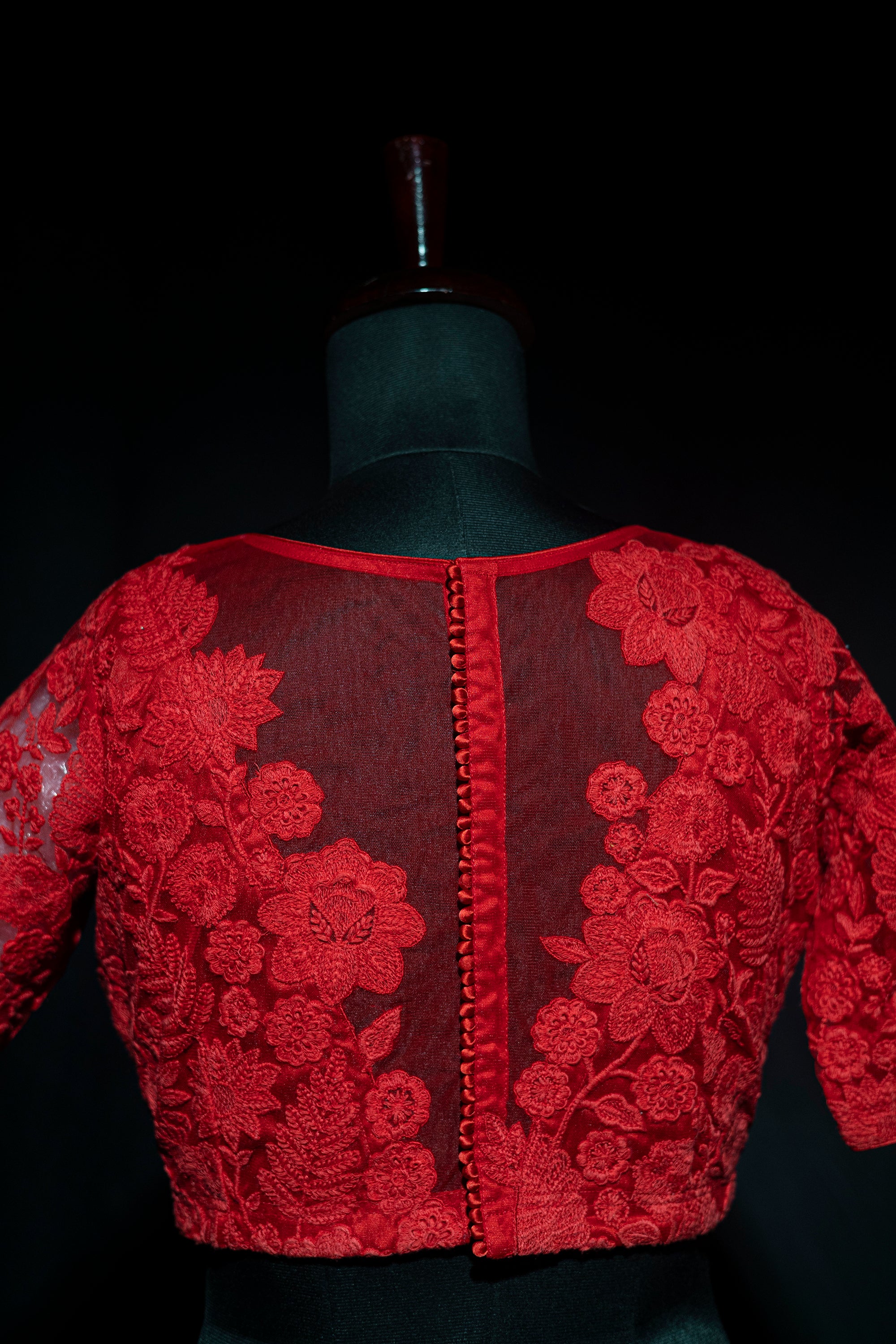 Net Embroidery Blouse