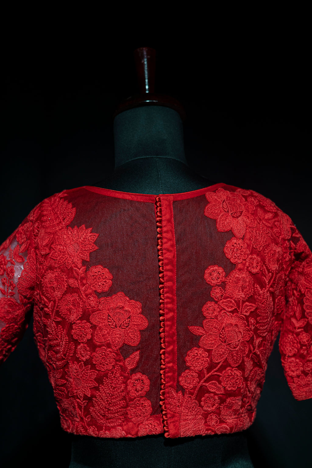 Net Embroidery Blouse