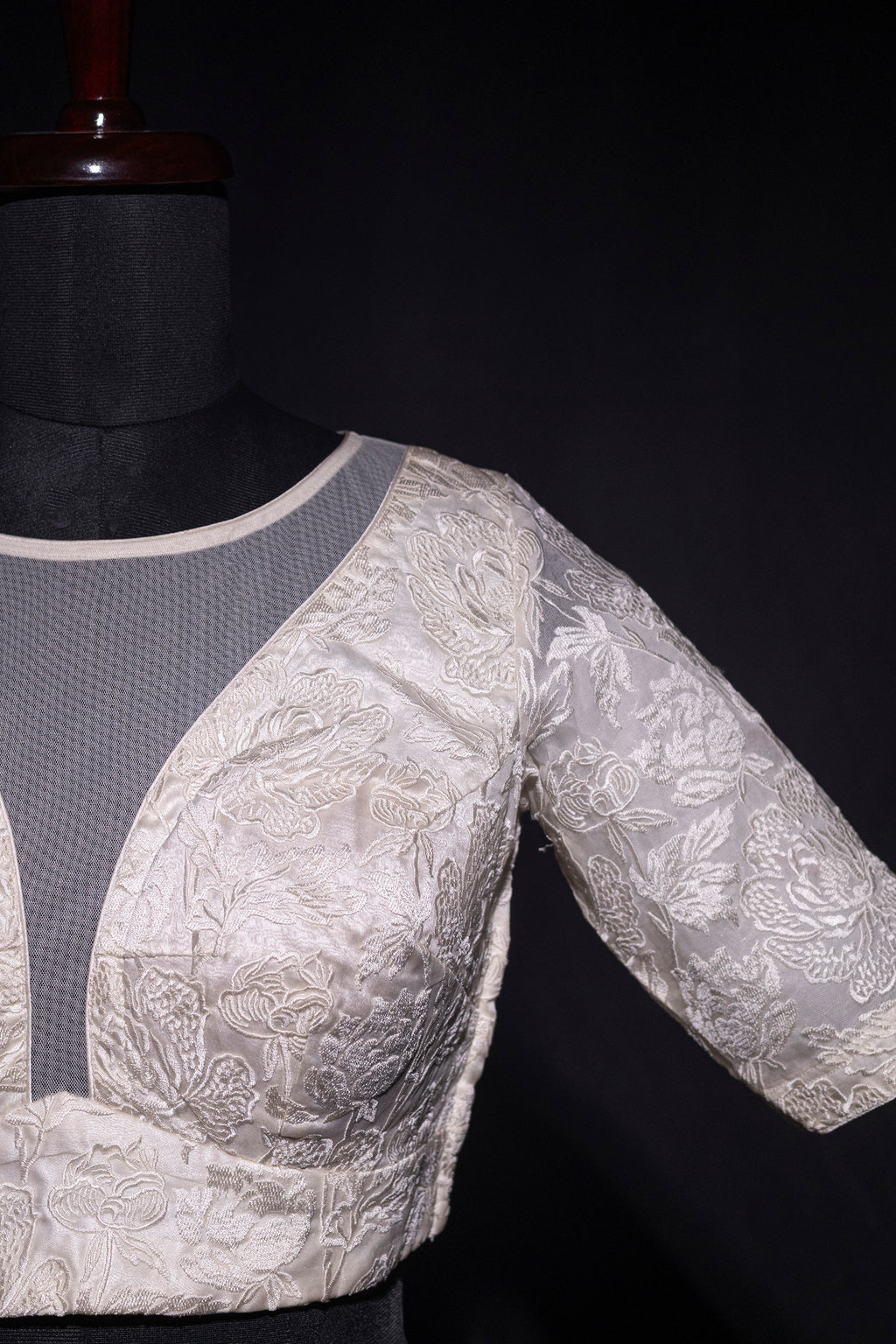 Net Embroidery Blouse