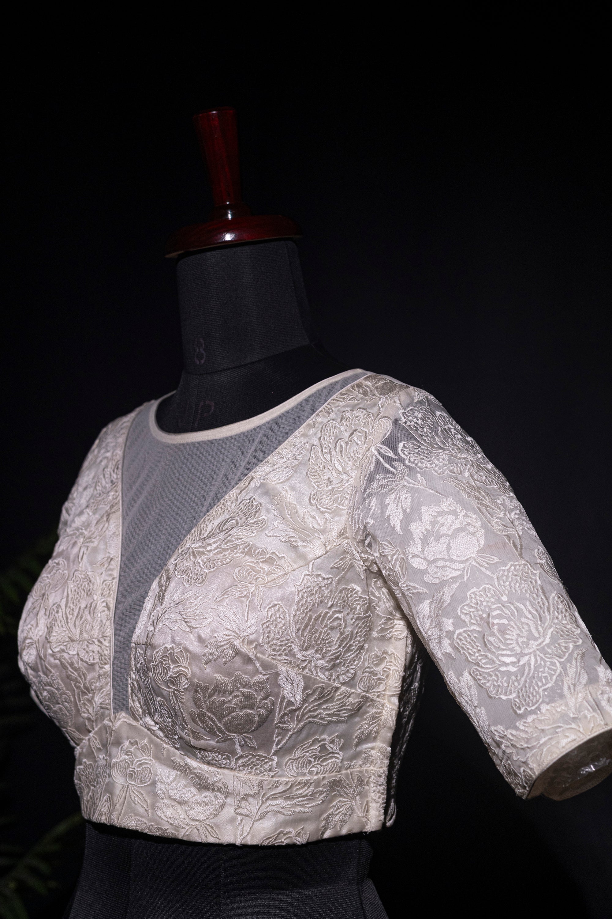 Net Embroidery Blouse