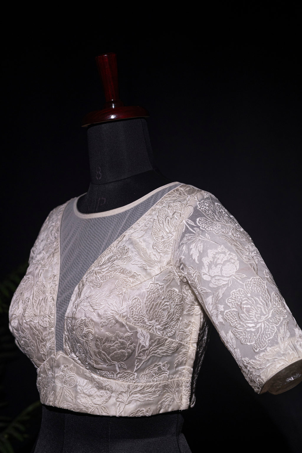 Net Embroidery Blouse