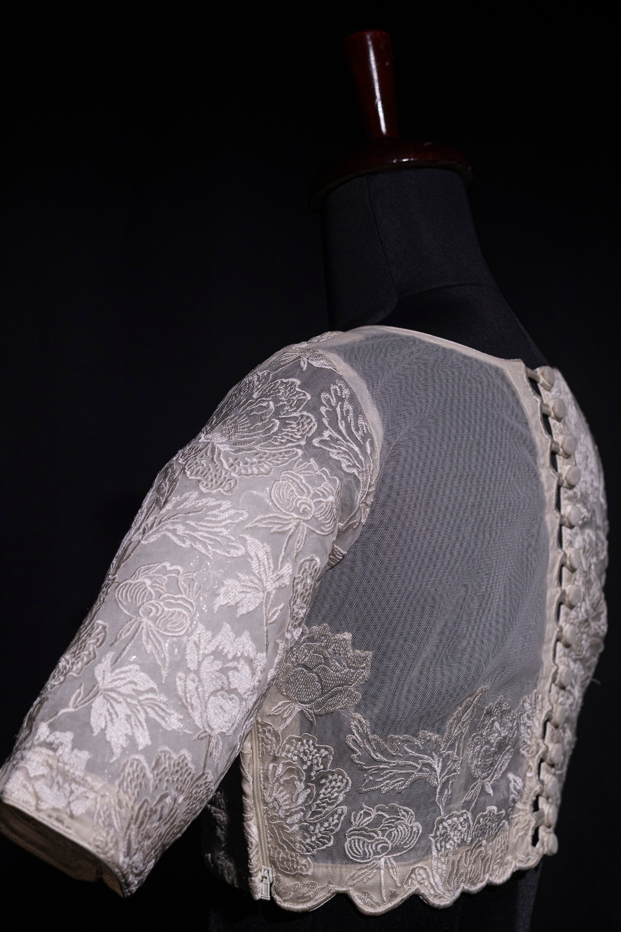 Net Embroidery Blouse