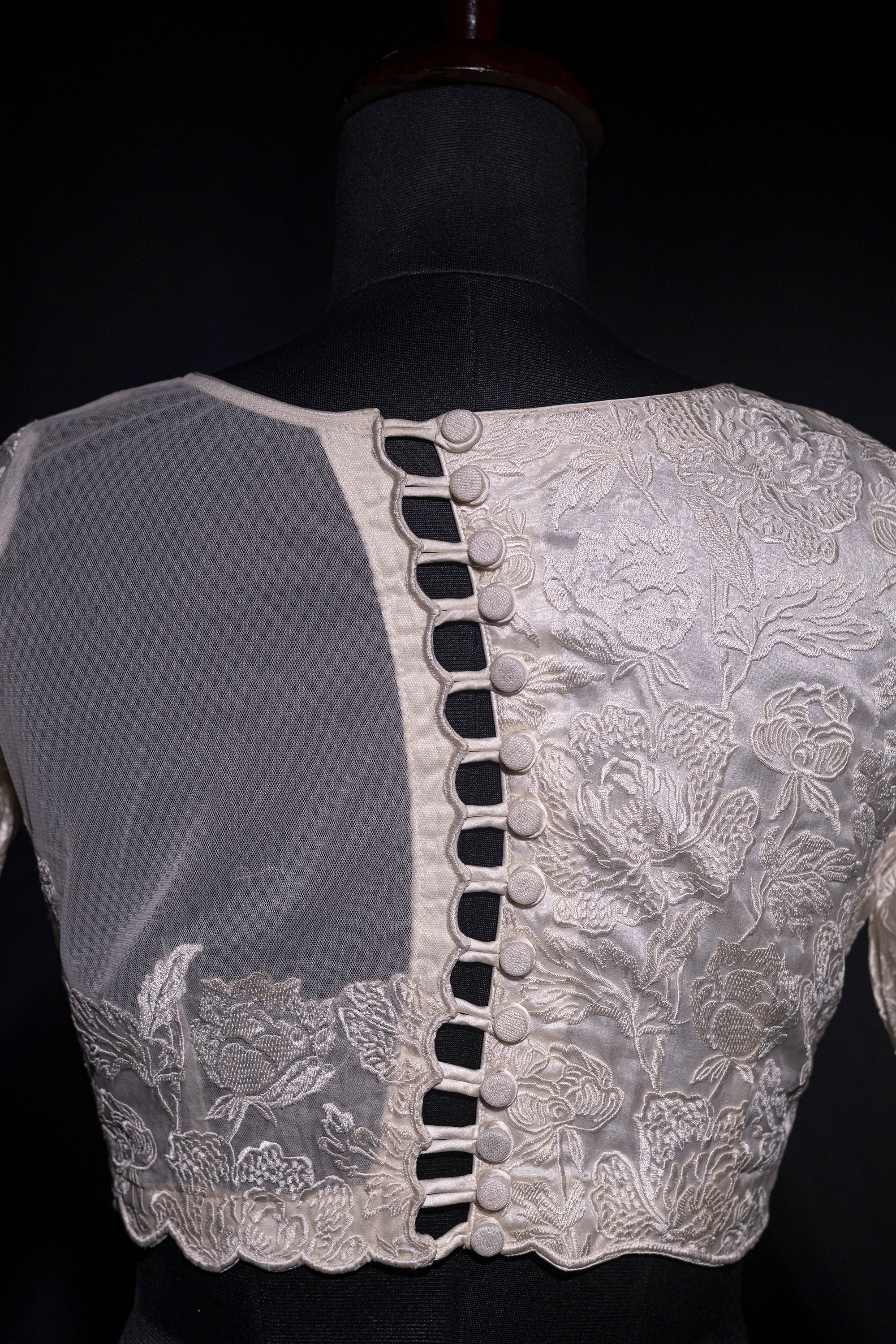 Net Embroidery Blouse