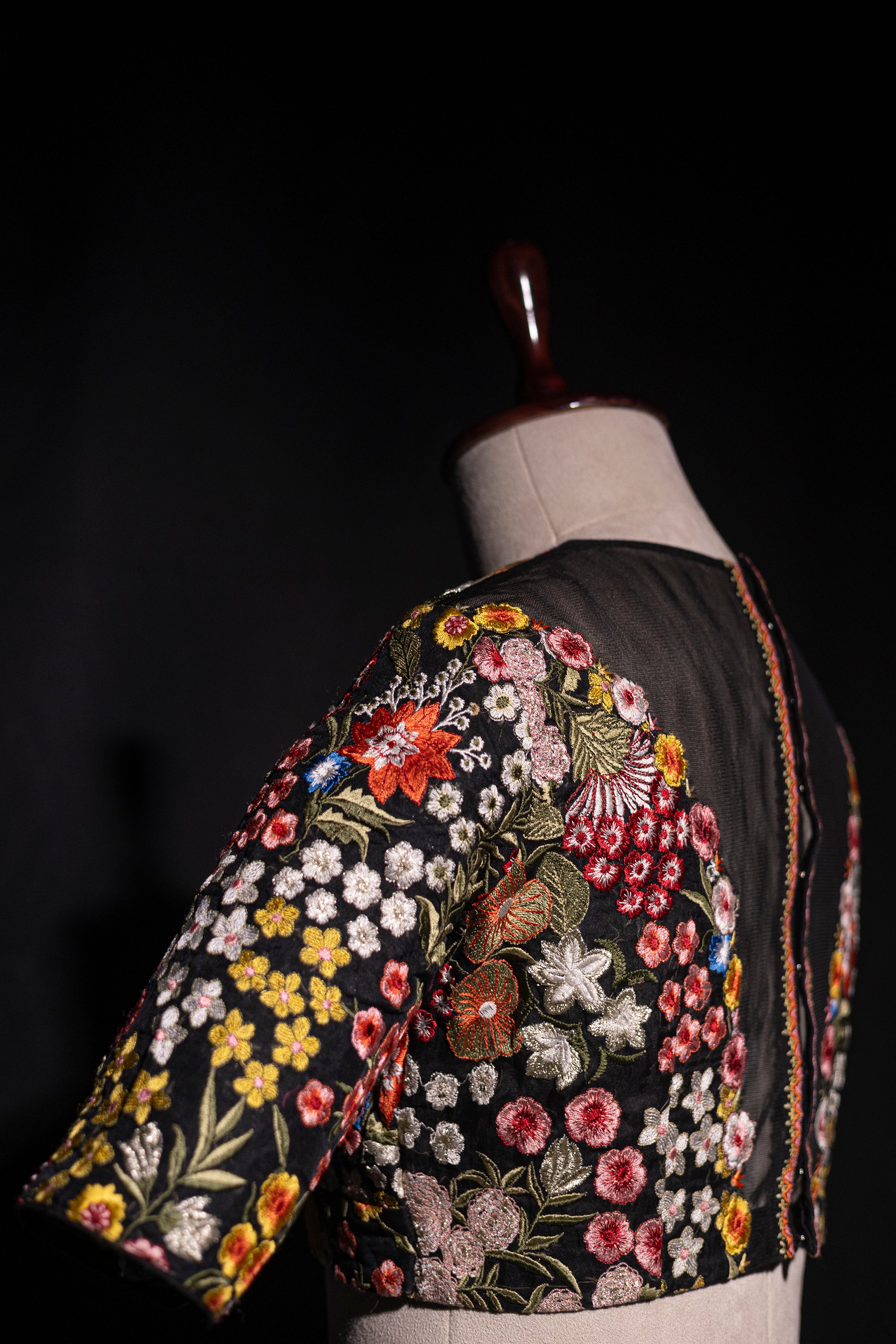 Organza Embroidery Blouse