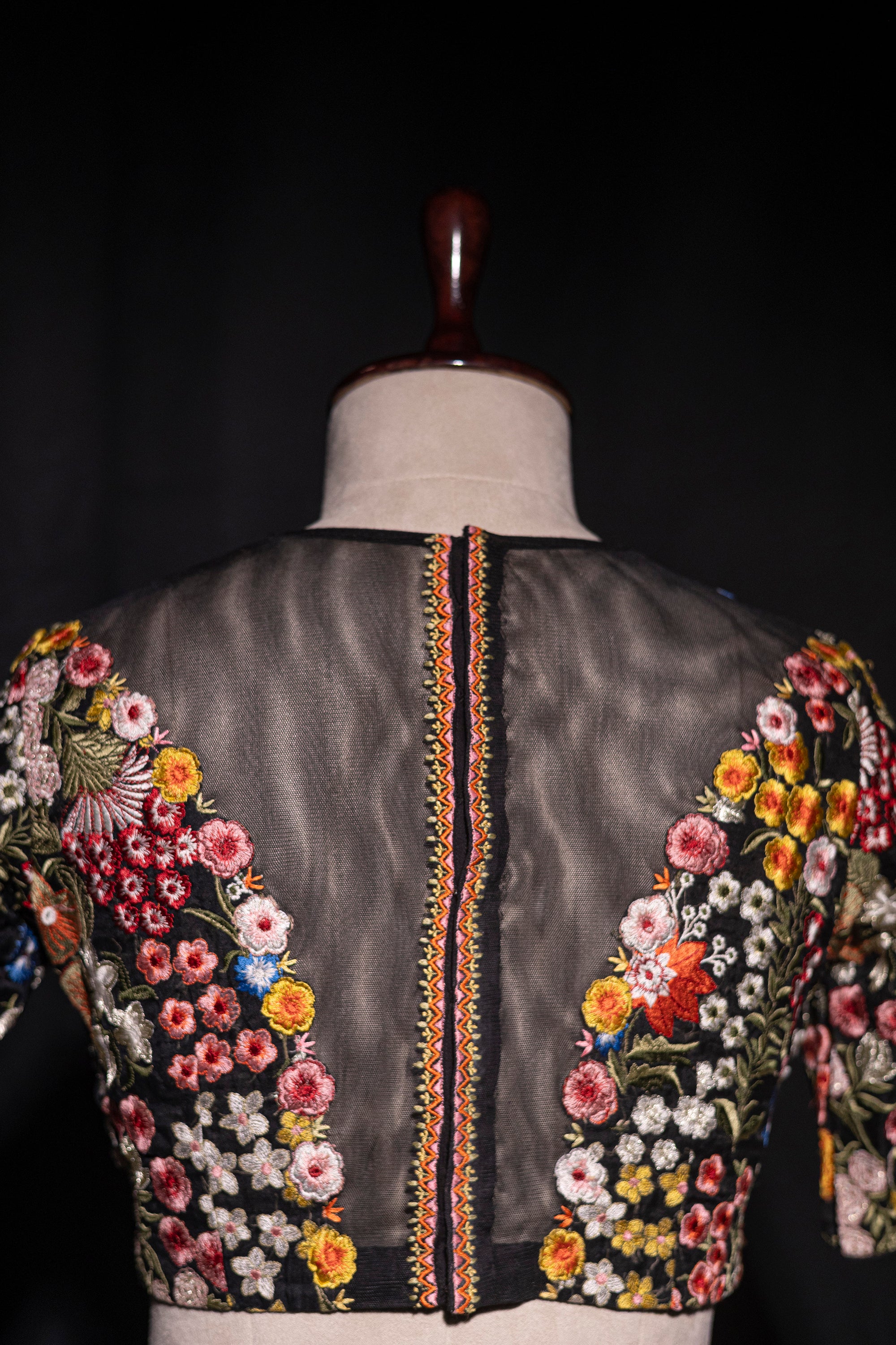 Organza Embroidery Blouse