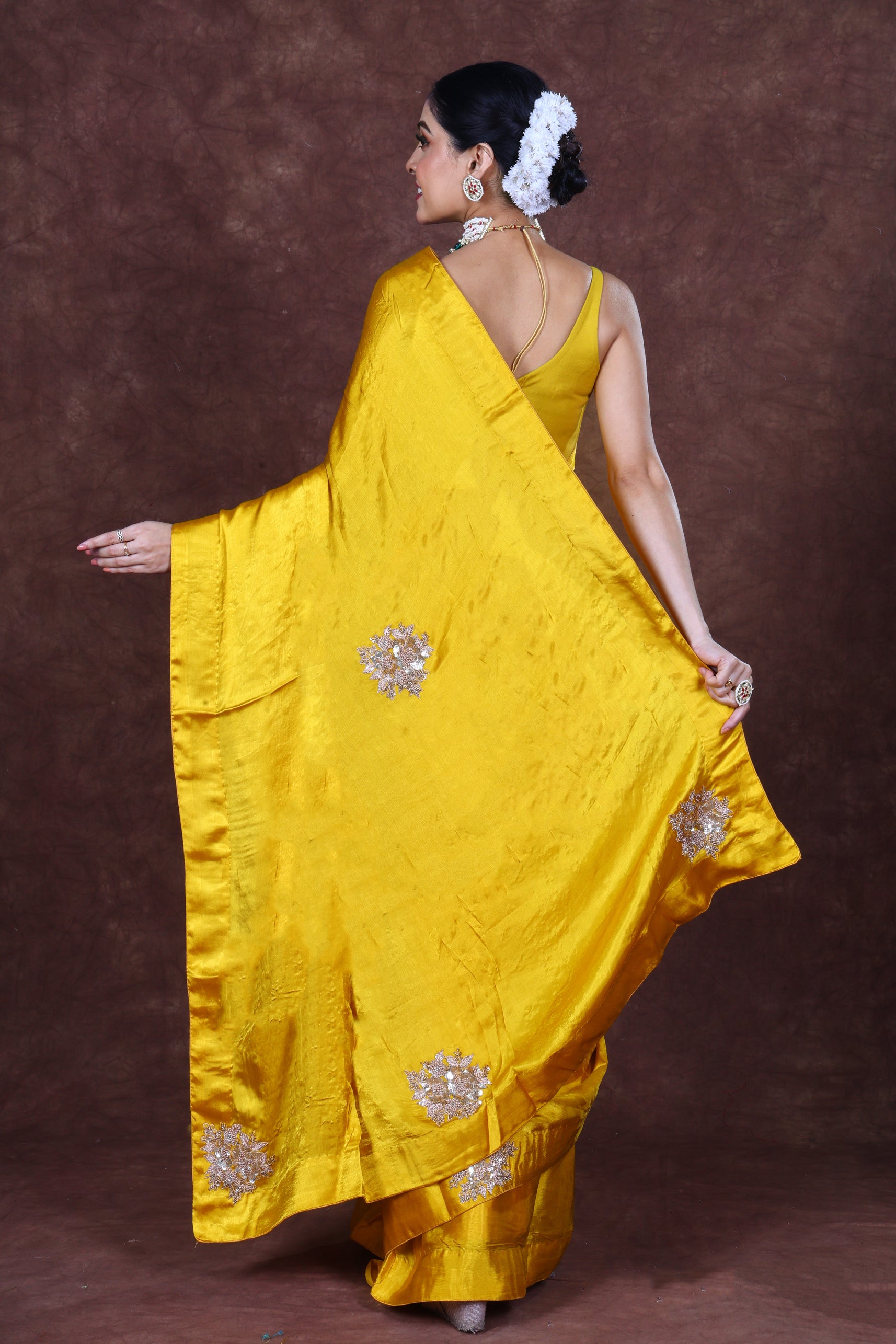 Satin Zardosi Work