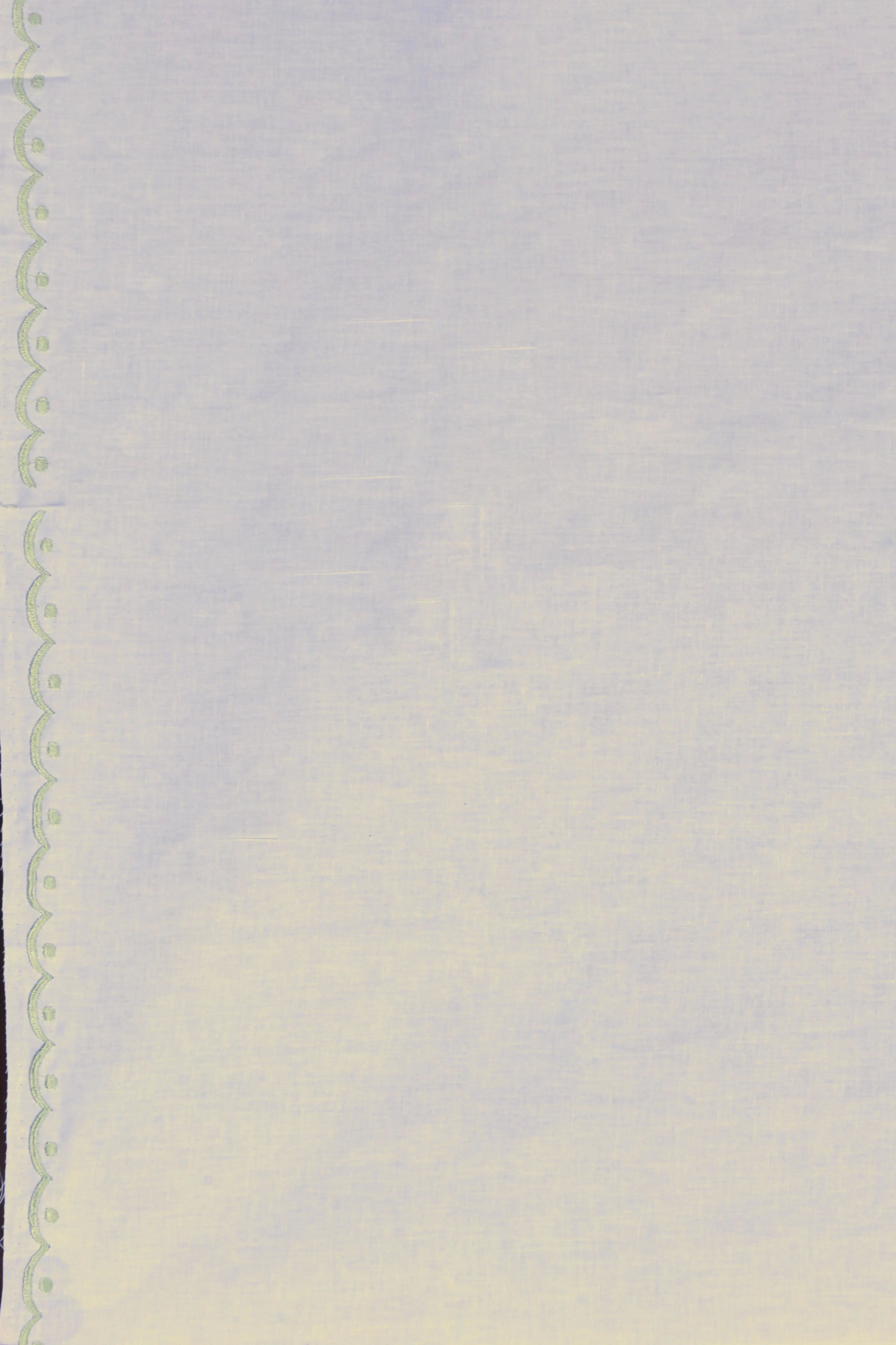 Light Green Cotton Resham Check Saree With Blouse Piece