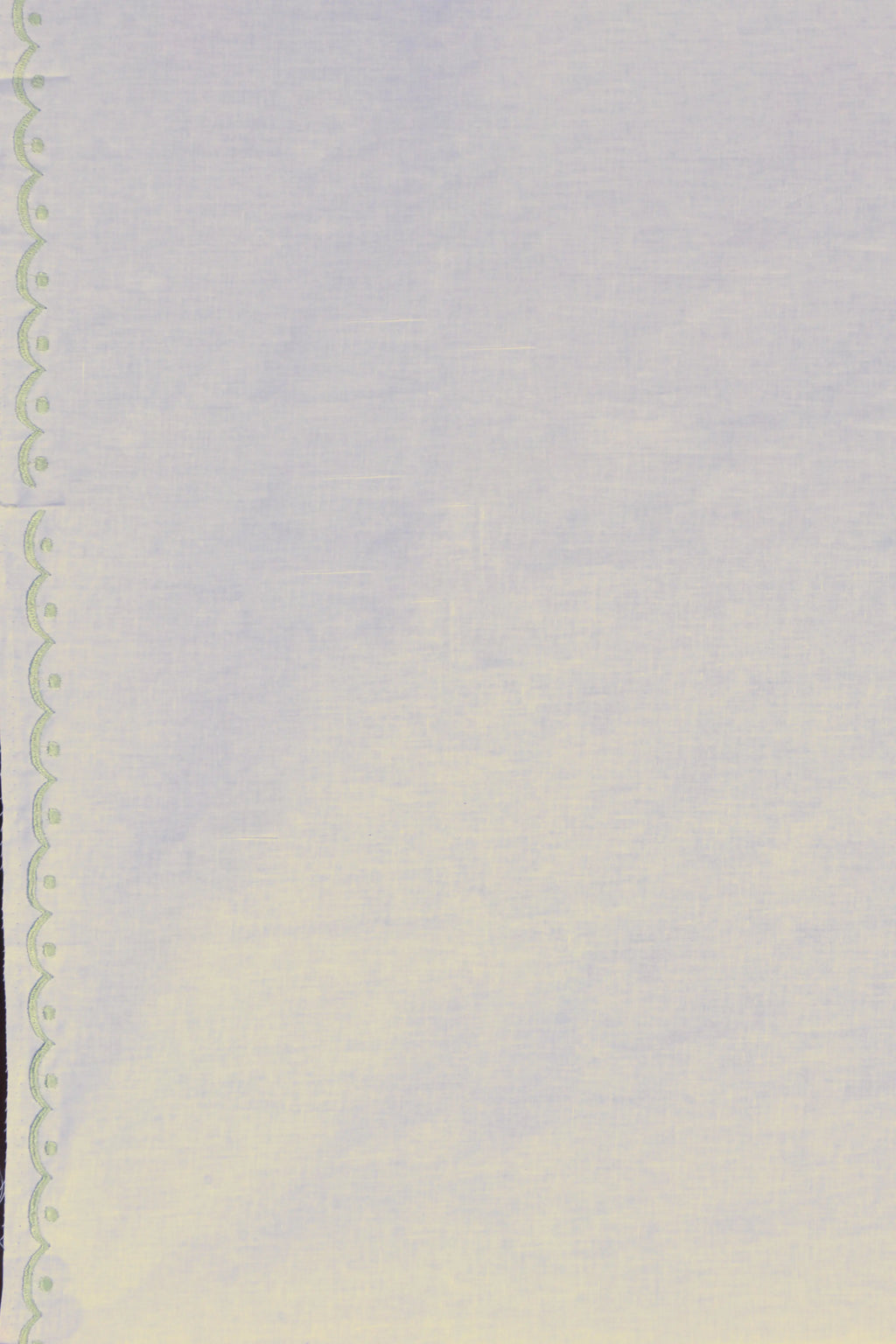 Light Green Cotton Resham Check Saree With Blouse Piece